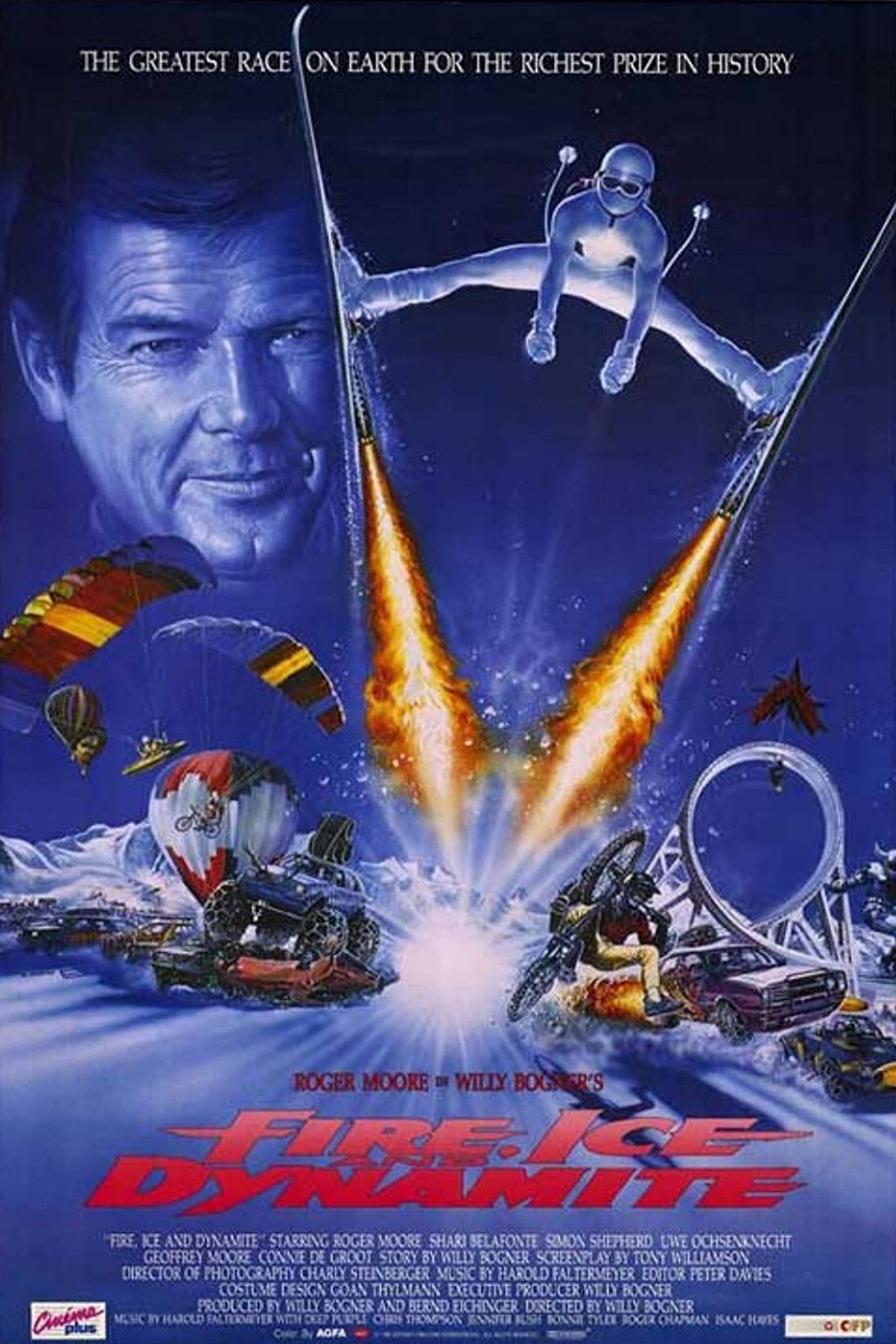 Pôster de Fire, Ice & Dynamite
