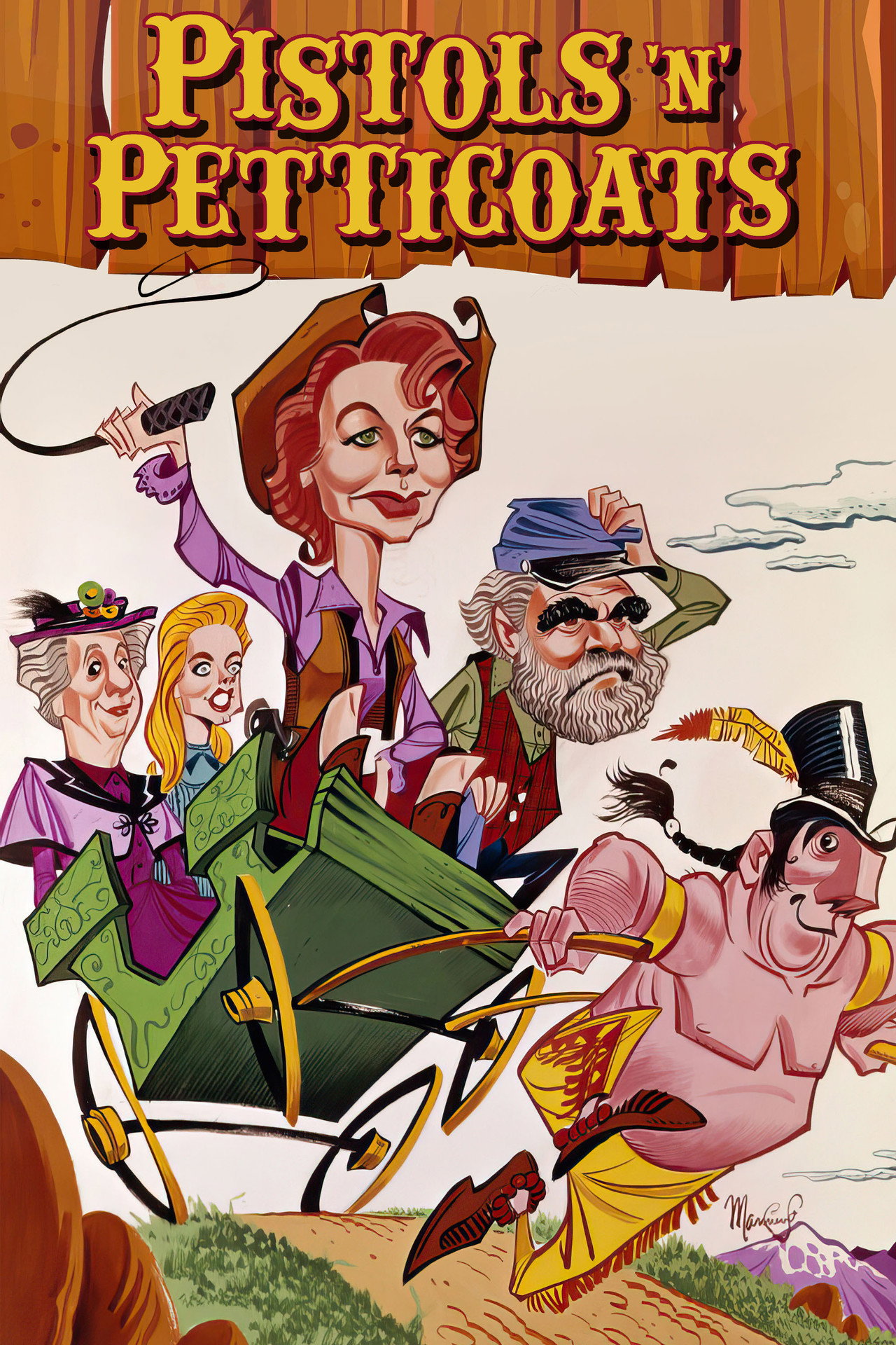Pôster de Pistols 'n' Petticoats