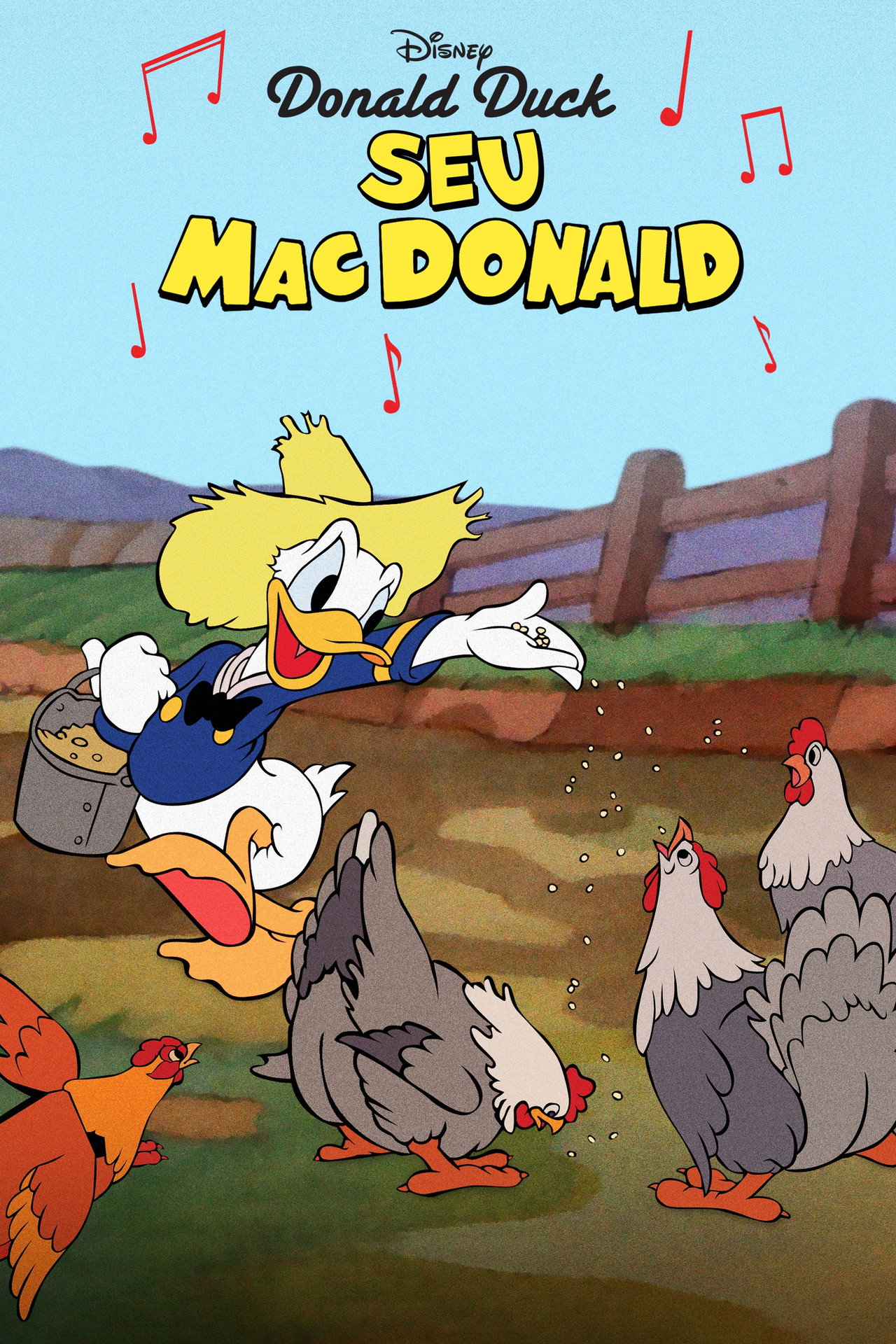 Pôster de Donald na Granja