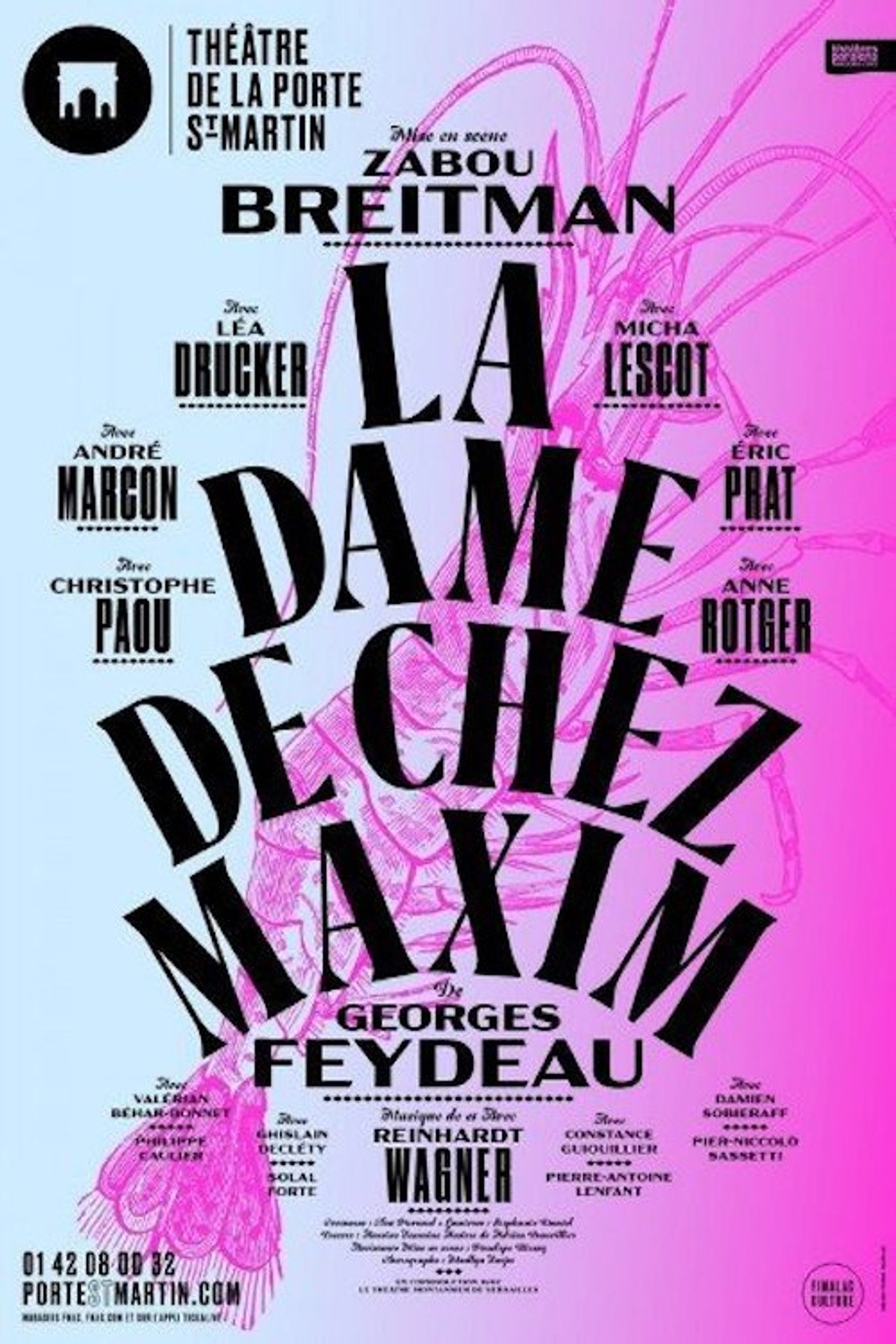 Pôster de La Dame de chez Maxim