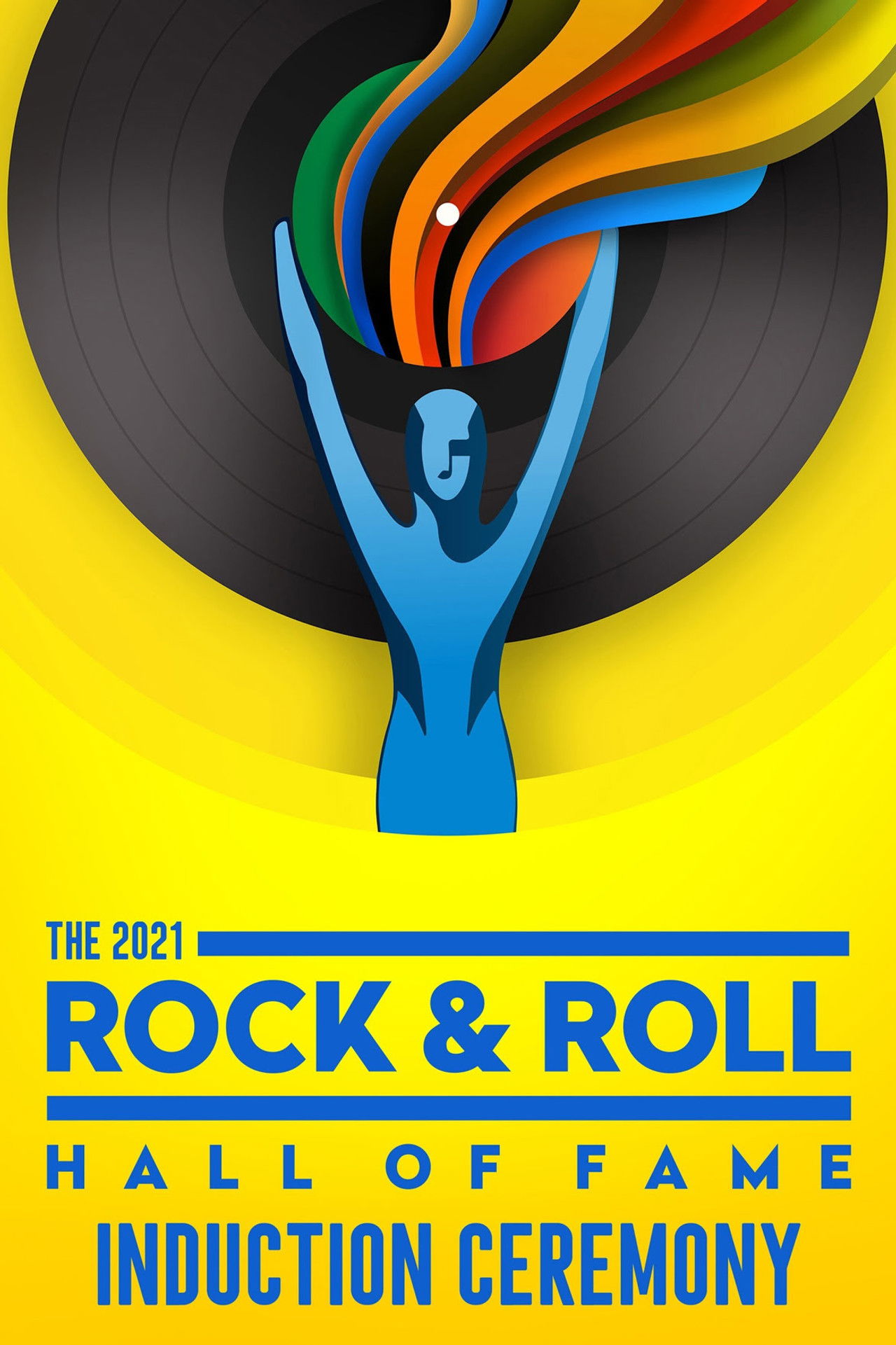 Pôster de 2021 Rock & Roll Hall of Fame Induction Ceremony