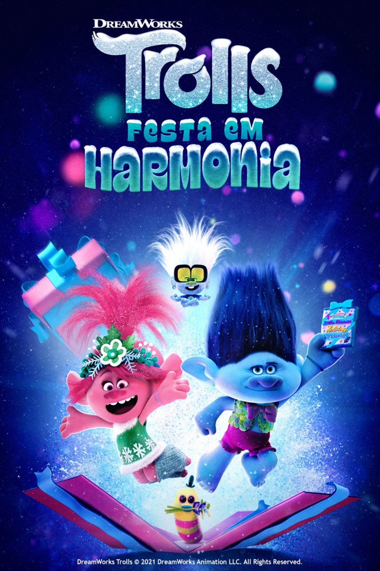 Pôster de Trolls: Celebrando em Harmonia