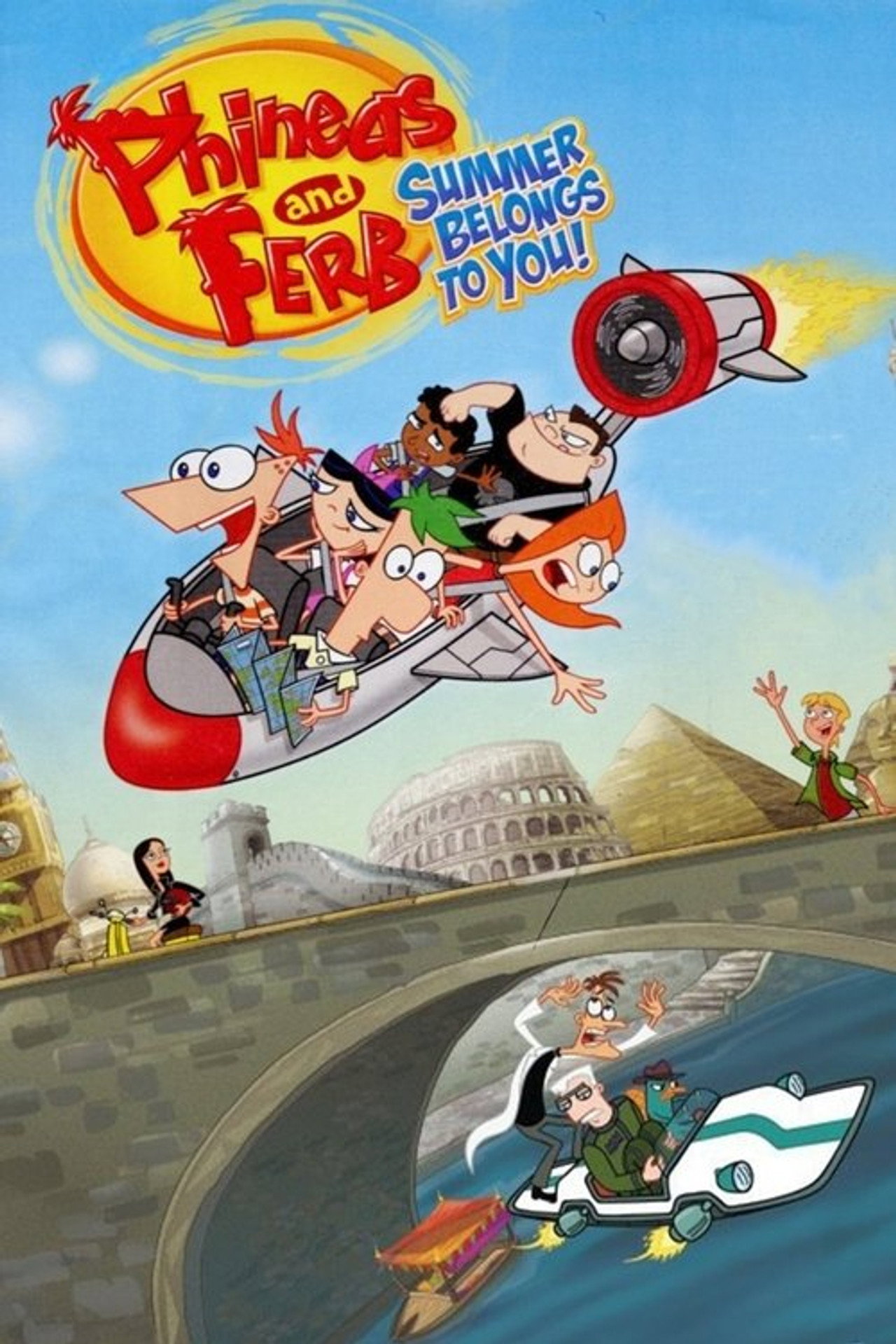 Pôster de Phineas and Ferb Summer Belongs to you !