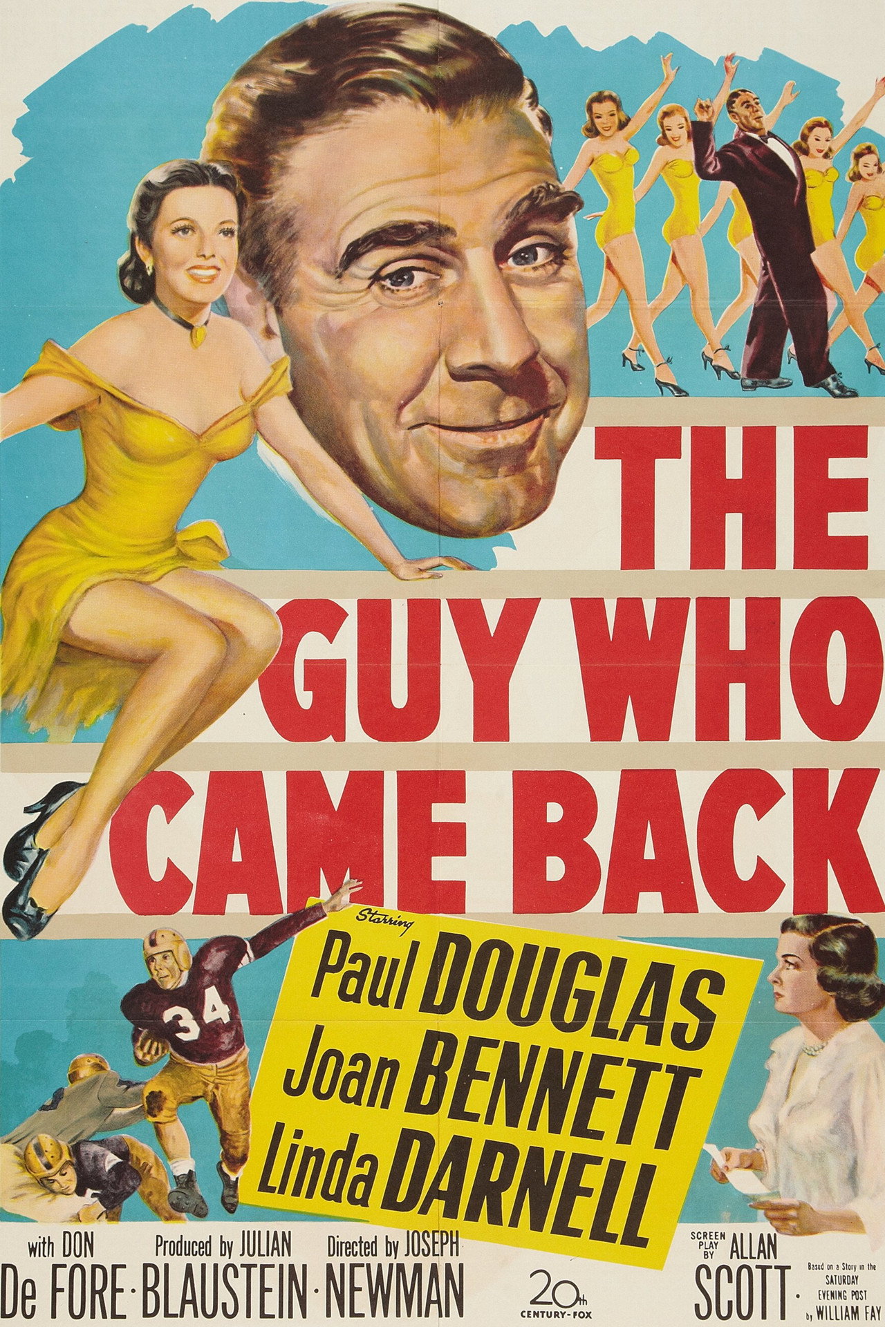 Pôster de The Guy Who Came Back