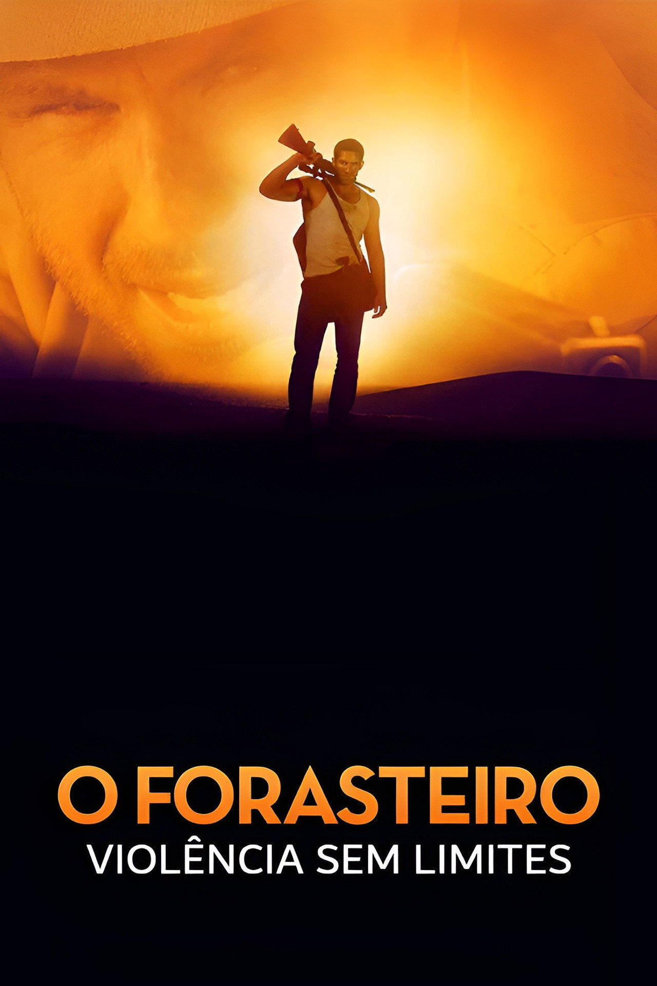 Pôster de O Forasteiro - Violência Sem Limites