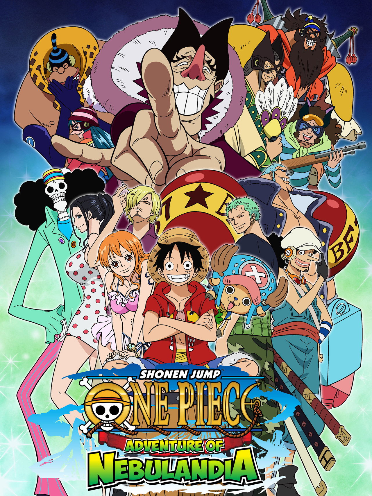 Pôster de One Piece: Aventura em Nebulândia