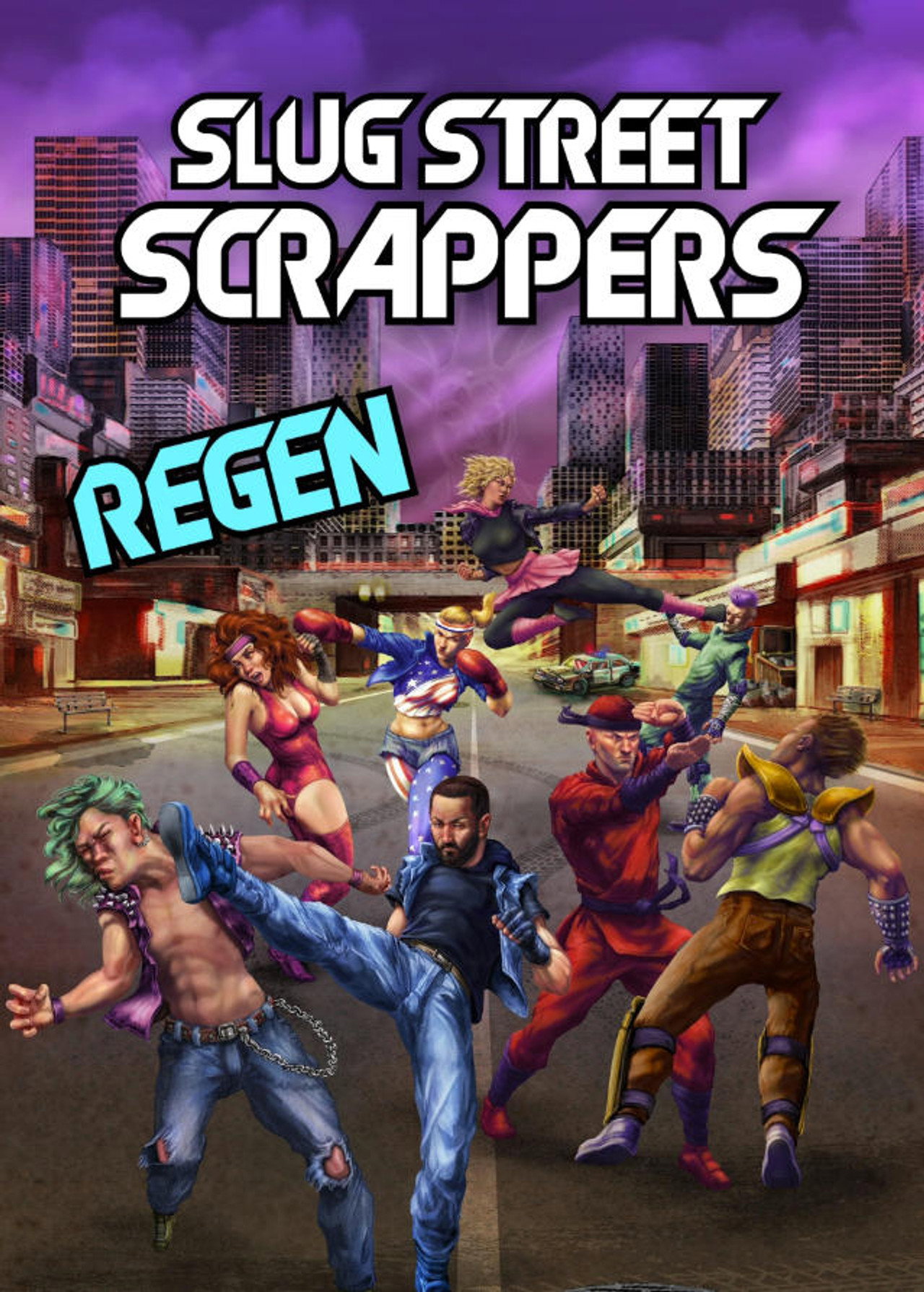 Pôster de Slug Street Scrappers: Regen