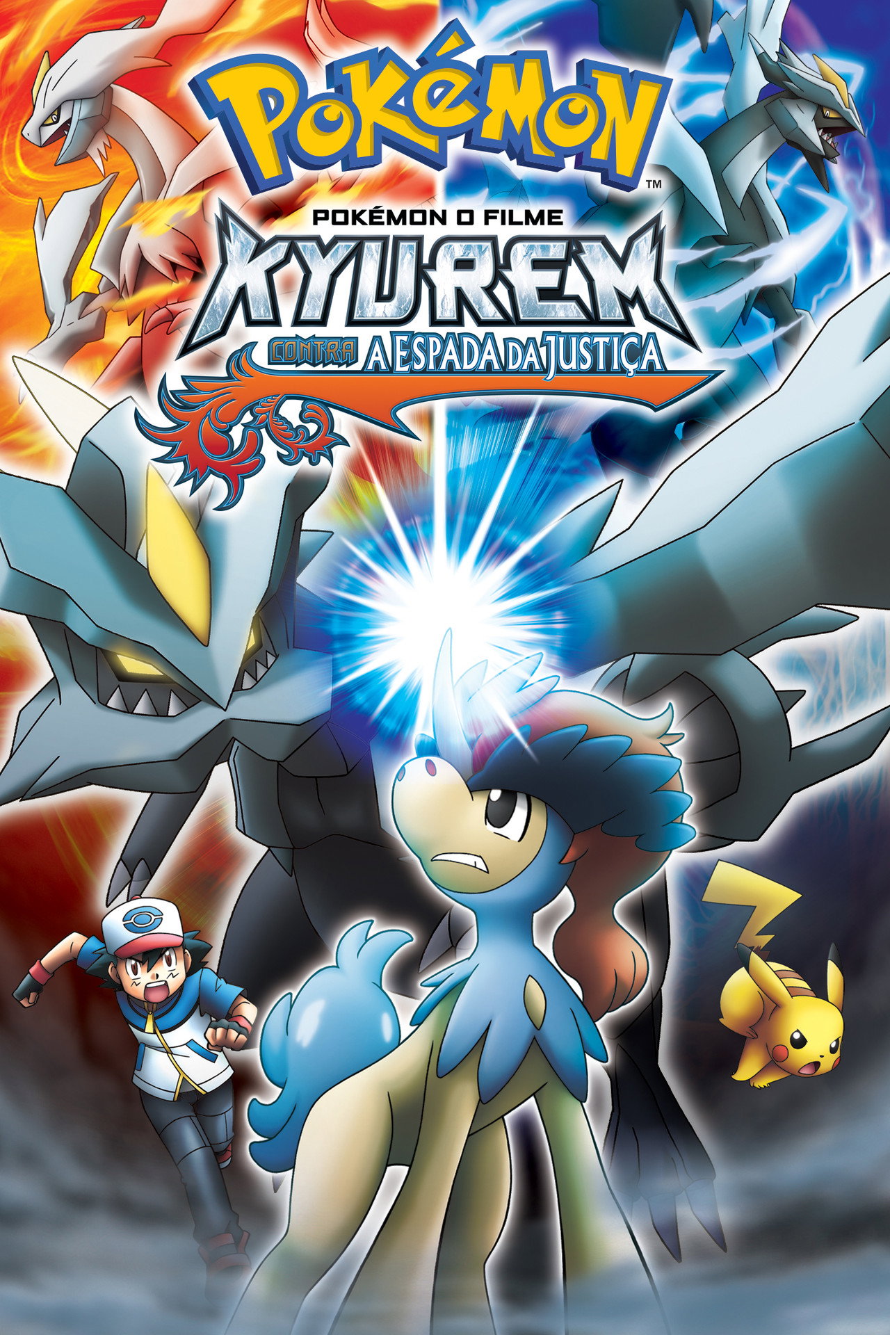 Pôster de Pokémon o Filme: Kyurem contra a Espada da Justiça