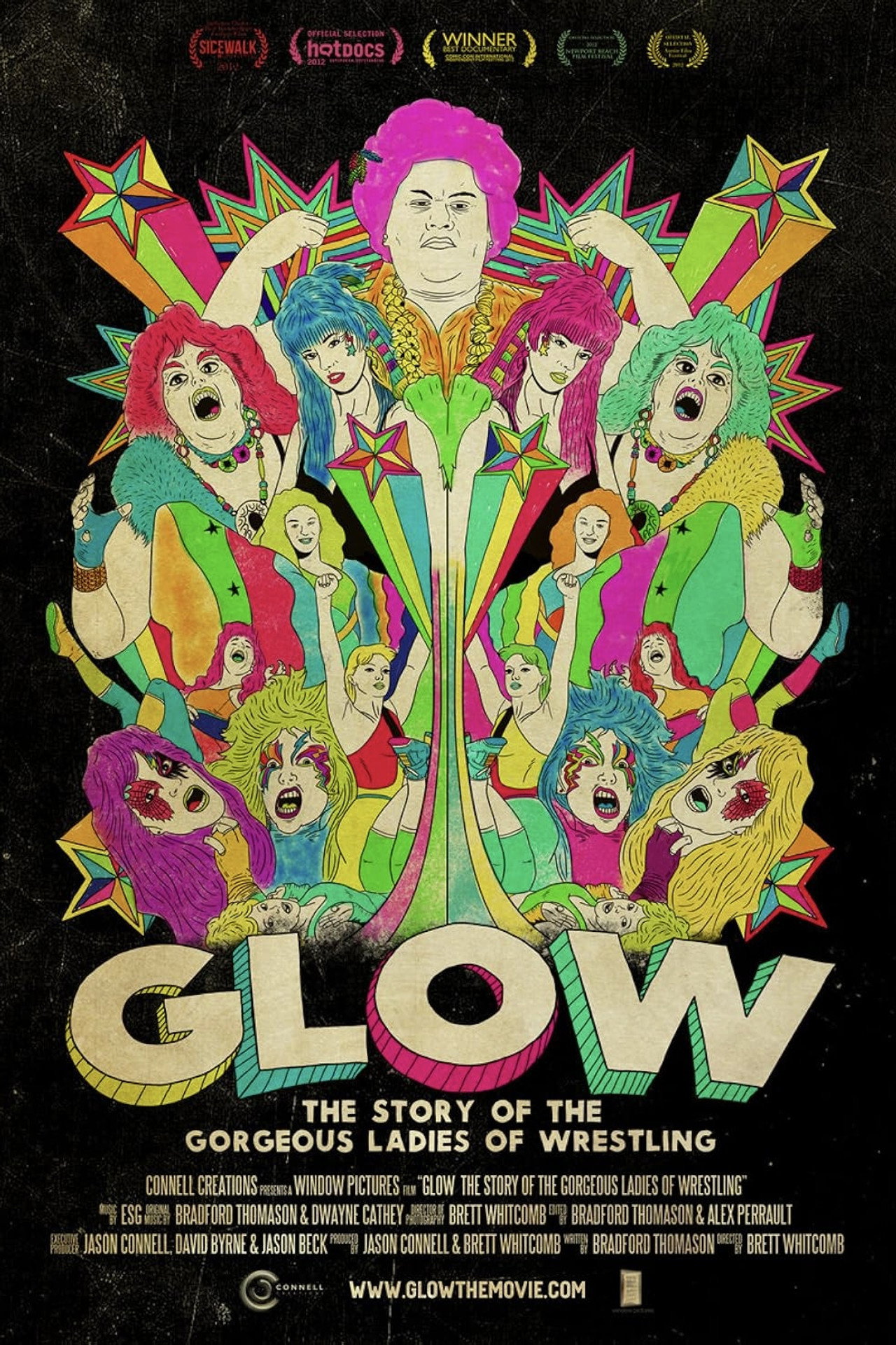 Pôster de GLOW: The Story of The Gorgeous Ladies of Wrestling