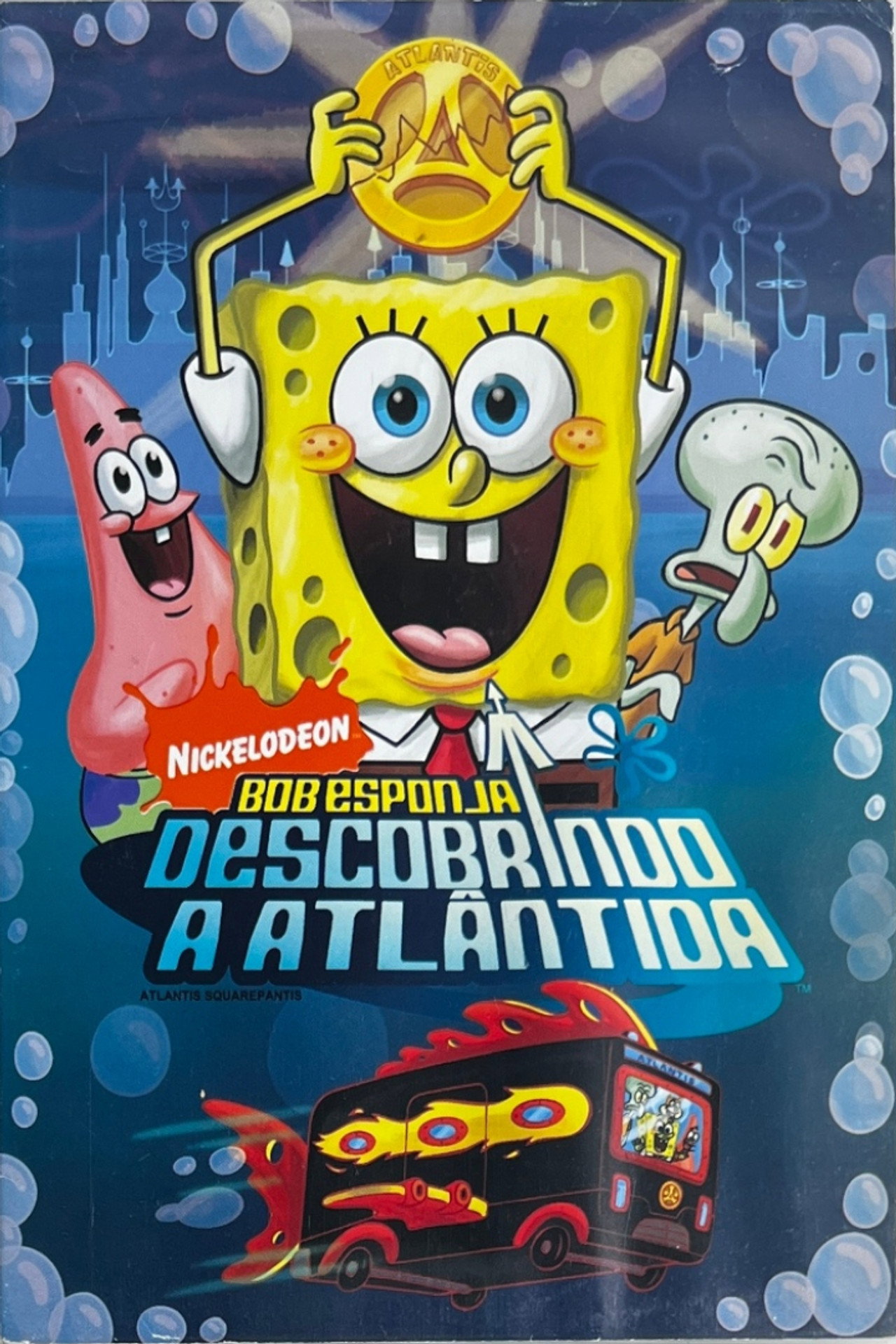 Pôster de Bob Esponja: Descobrindo a Atlântida