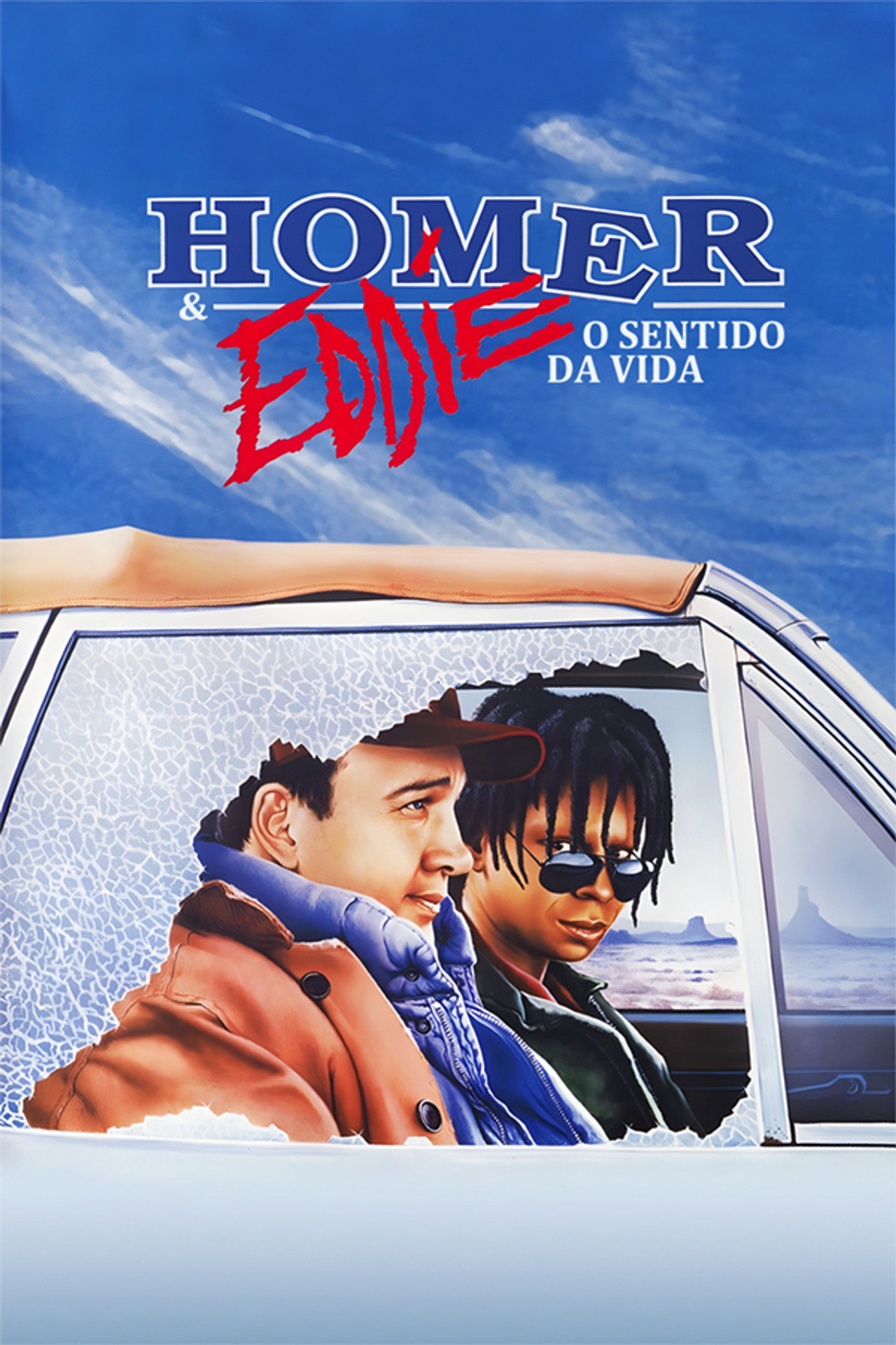 Pôster de Homer e Eddie