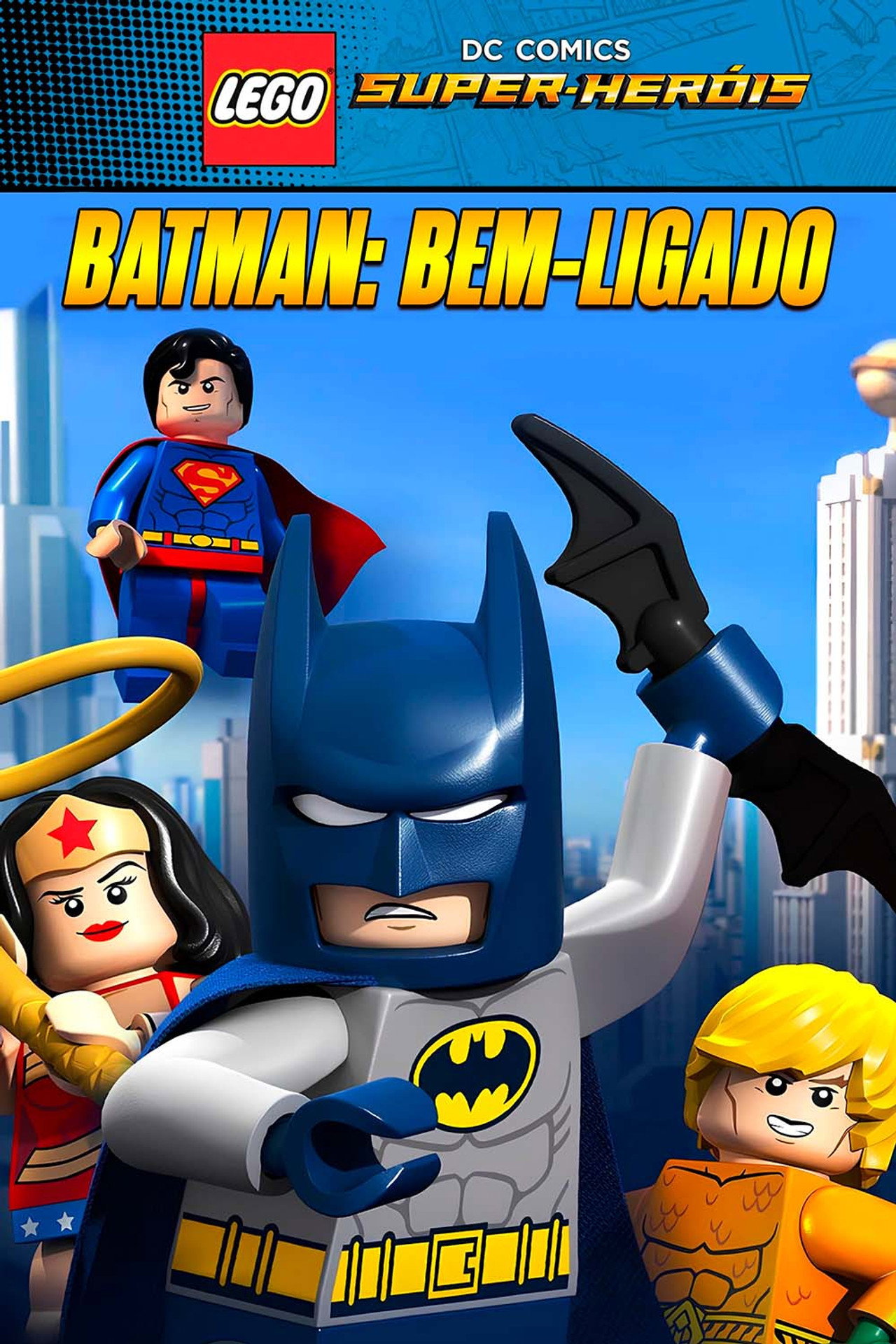 Pôster de LEGO DC Super-Heróis: Batman Bem-Ligado