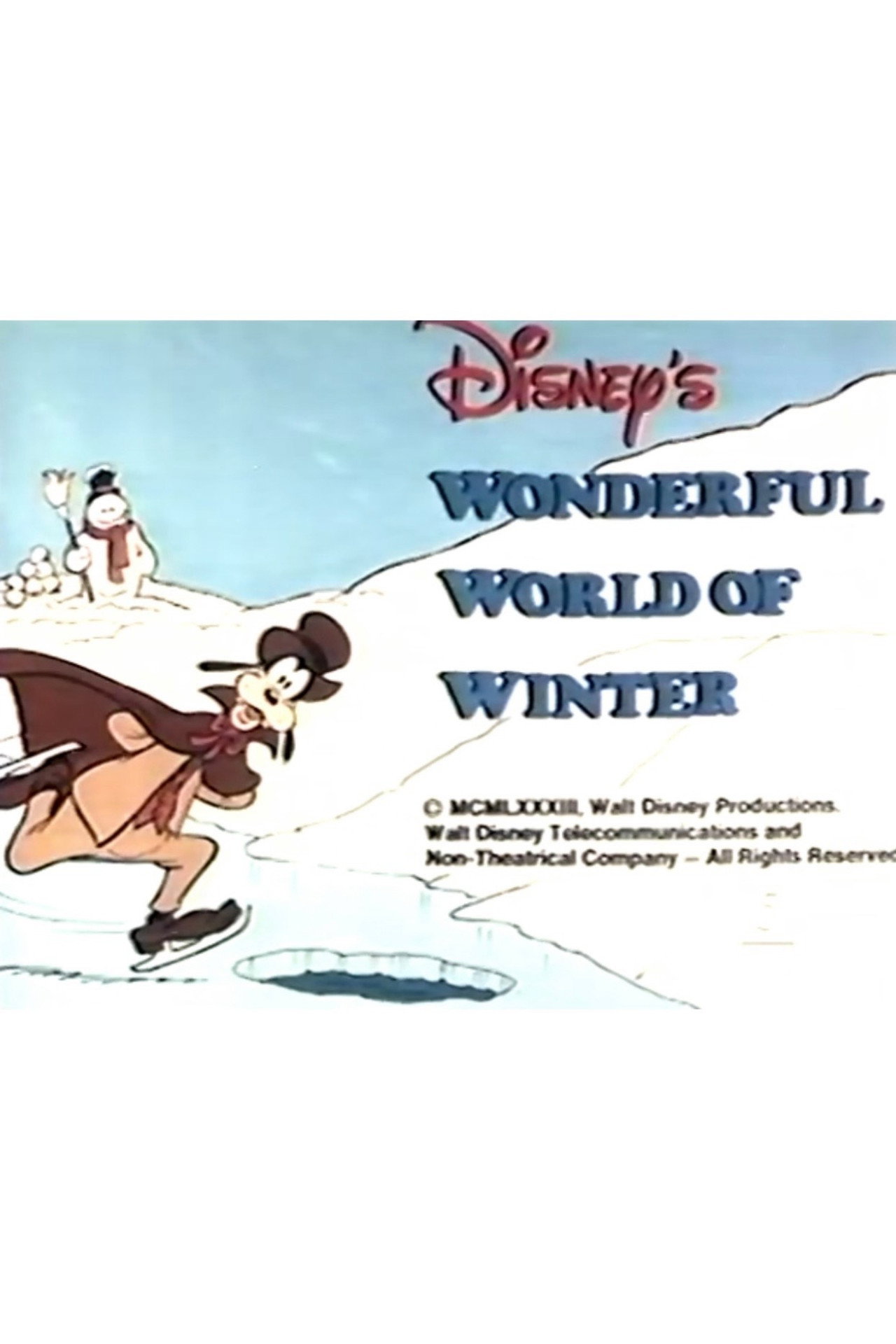 Pôster de Disney's Wonderful World of Winter