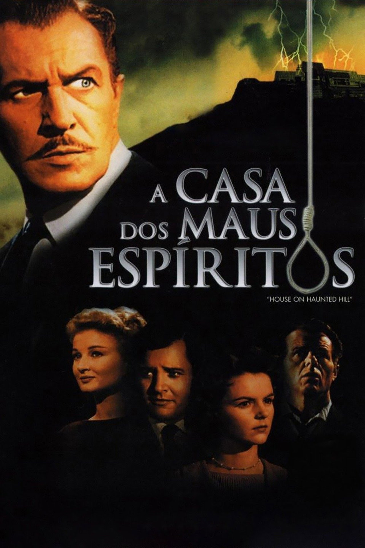 Pôster de A Casa dos Maus Espíritos