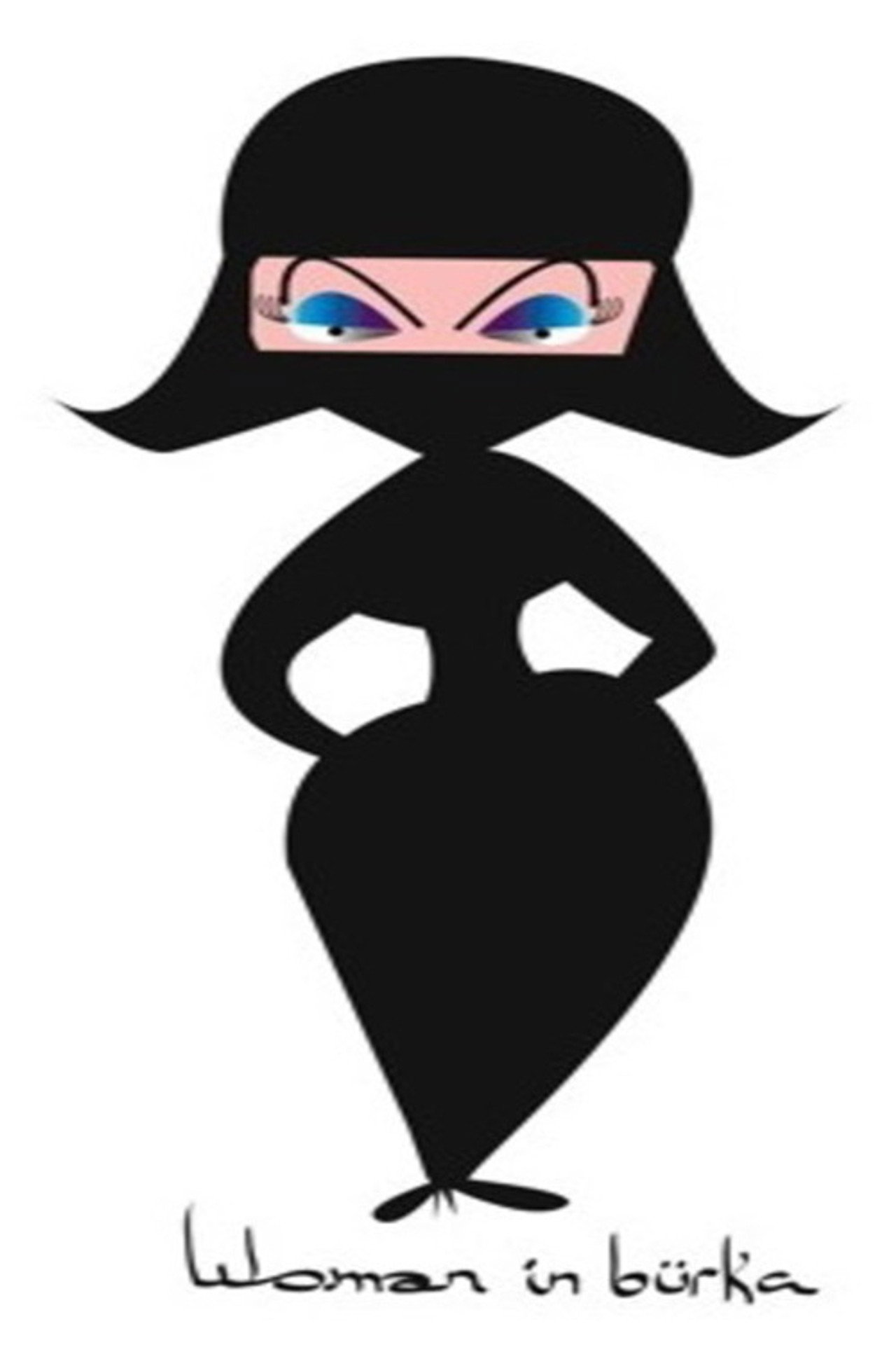 Pôster de Woman In Burka