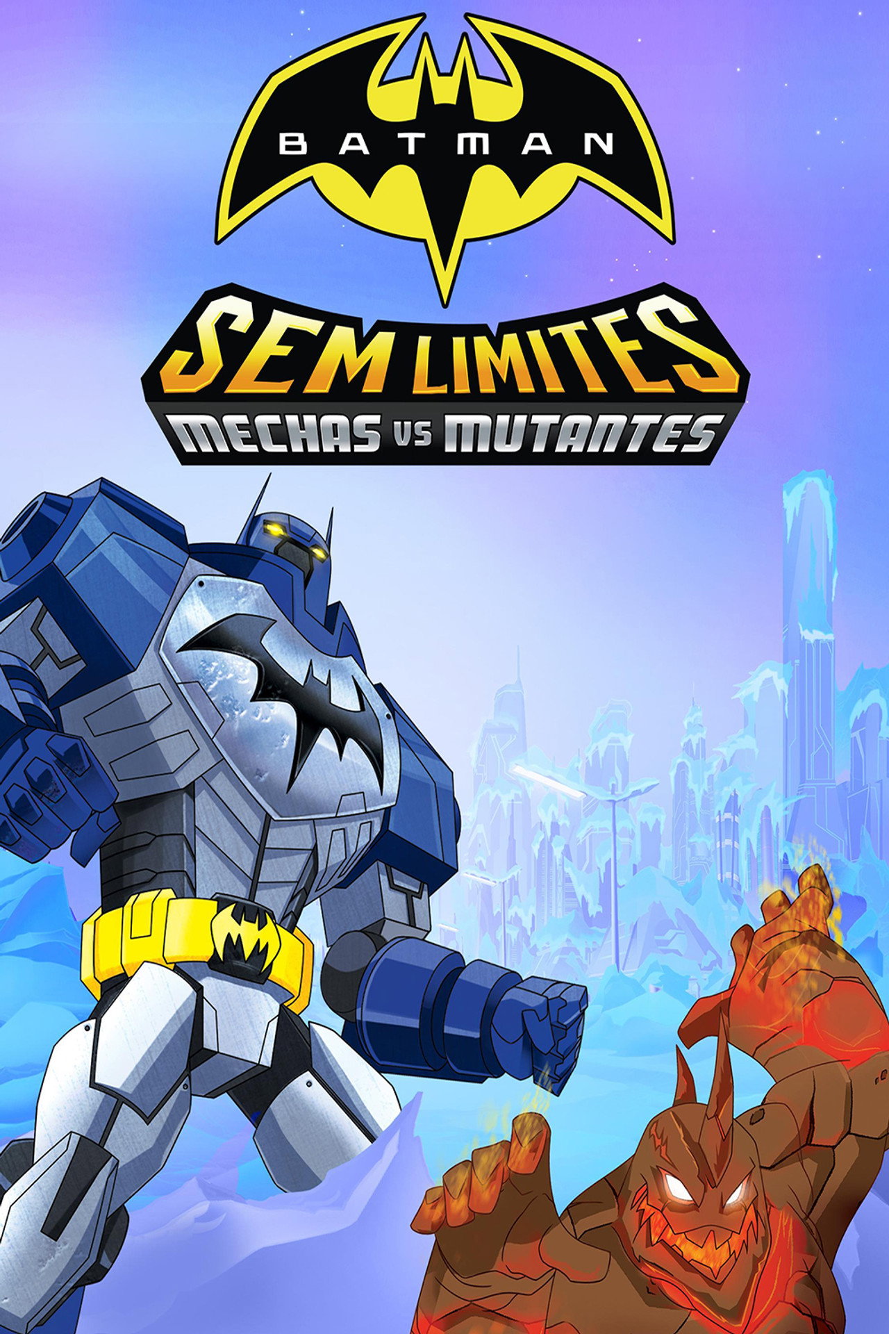 Pôster de Batman Sem Limites: Mechas vs. Mutantes