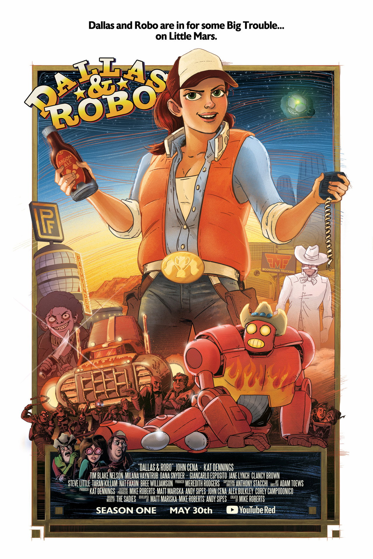 Pôster de Dallas & Robo