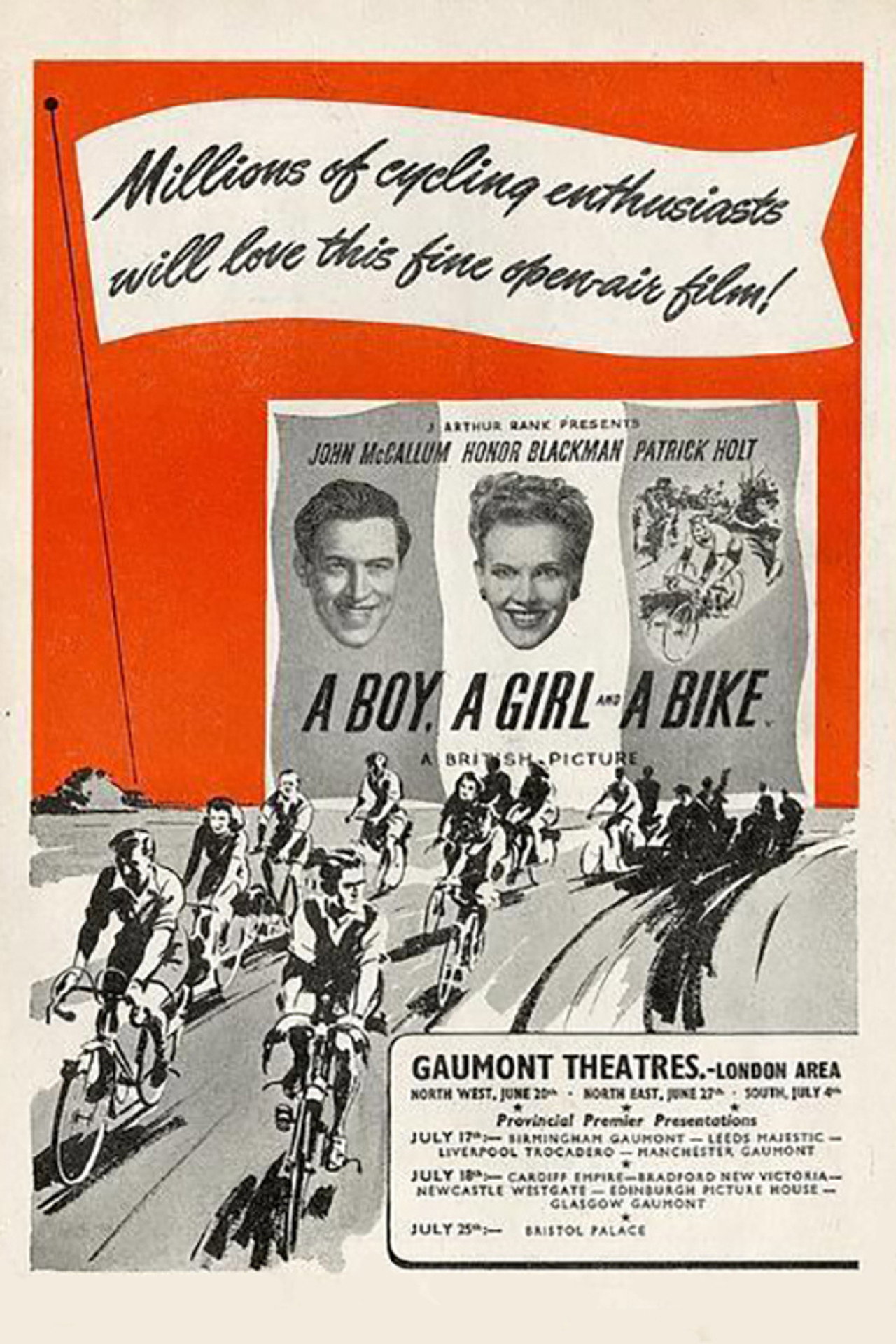 Pôster de A Boy, a Girl and a Bike