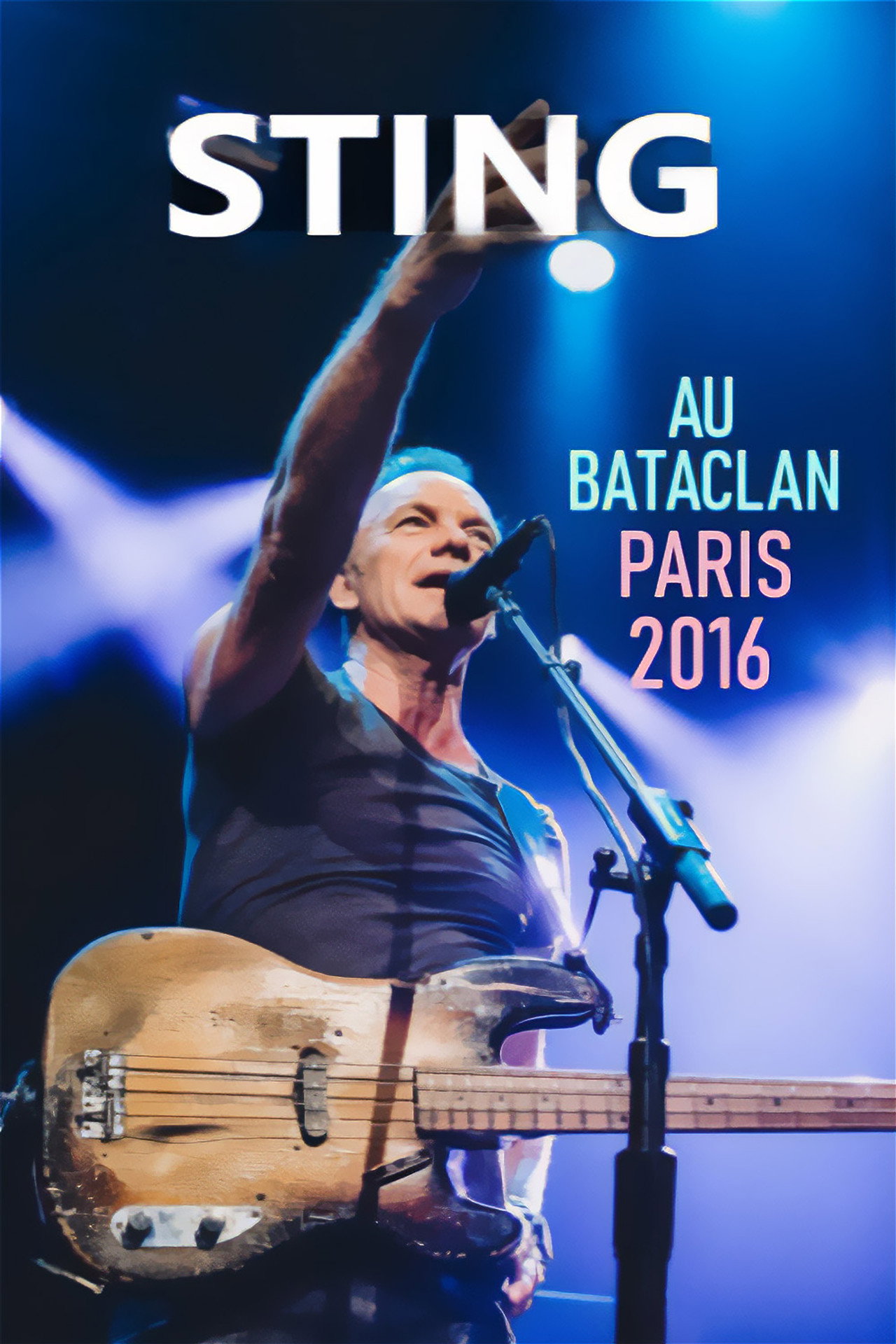 Pôster de Sting au Bataclan
