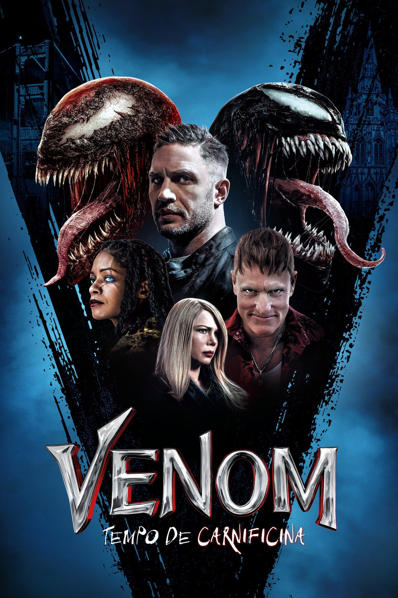 Pôster de Venom: Tempo de Carnificina