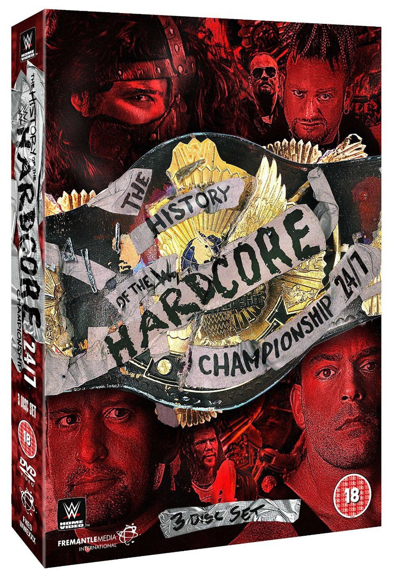 Pôster de The History of The WWE Hardcore Championship