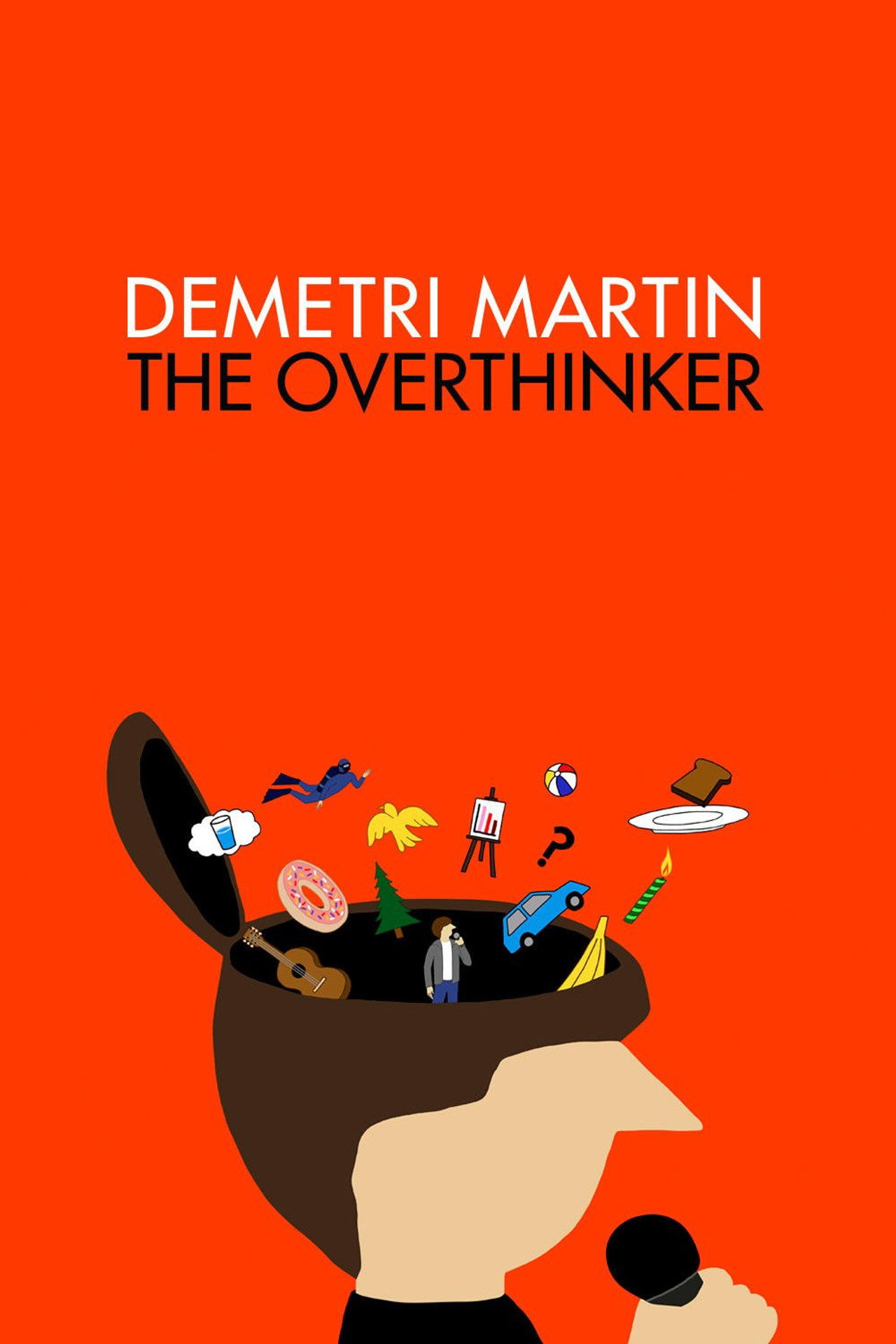 Pôster de Demetri Martin: The Overthinker