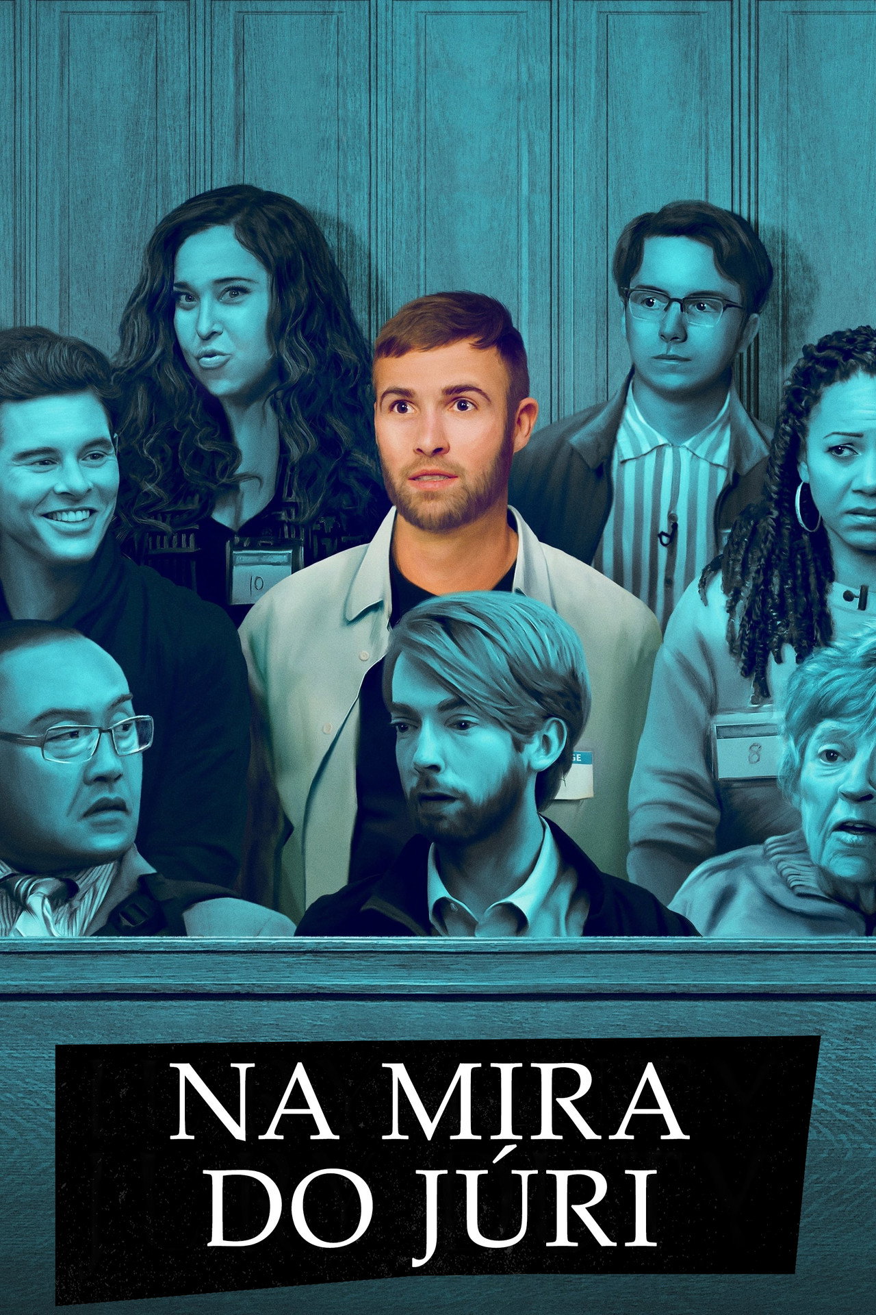 Pôster de Na Mira do Júri