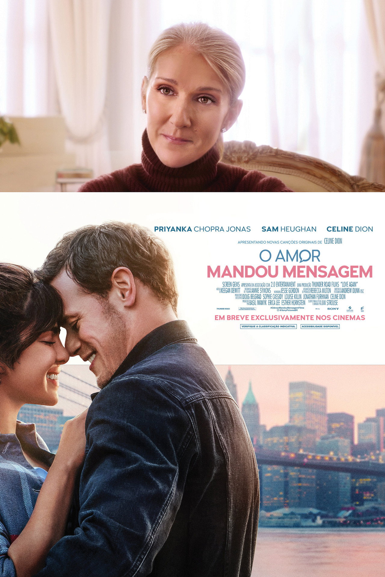 Pôster de O Amor Mandou Mensagem