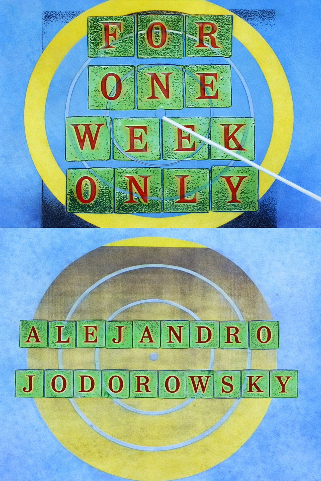 Pôster de Jonathan Ross Presents for One Week Only: Alejandro Jodorowsky