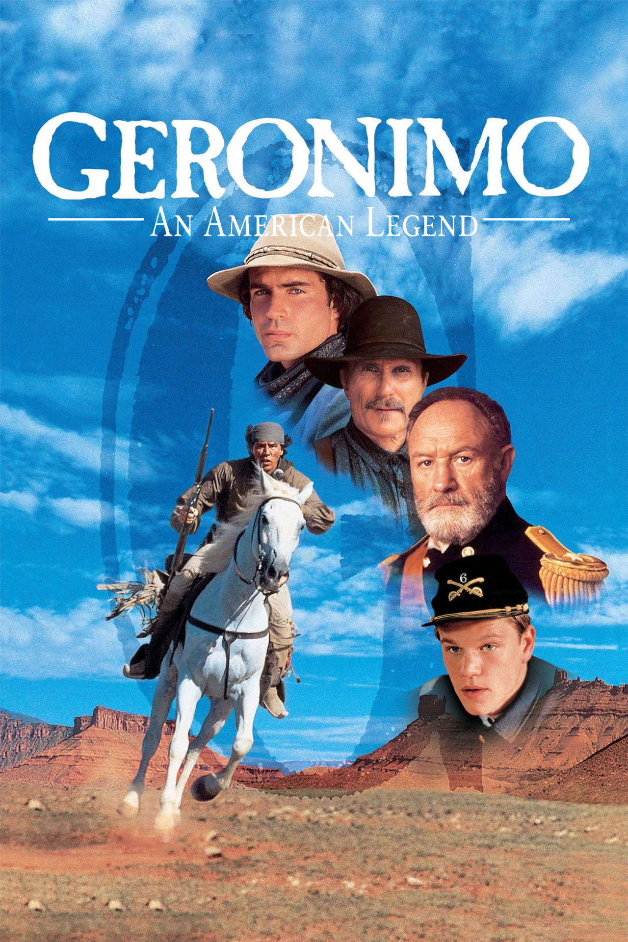 Pôster de Gerônimo: Uma Lenda Americana