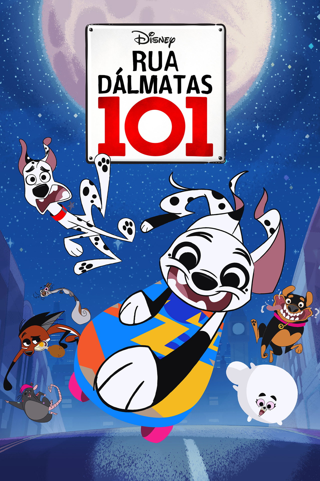 Pôster de Rua Dálmatas 101