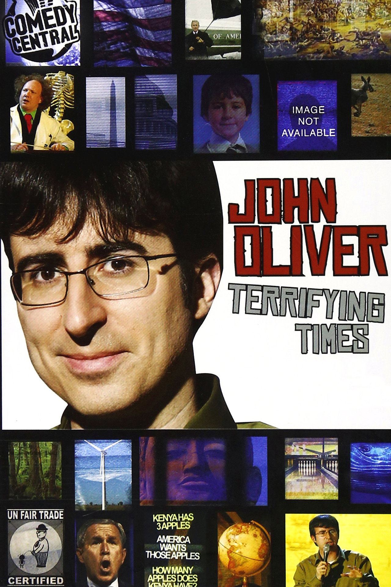 Pôster de John Oliver: Terrifying Times
