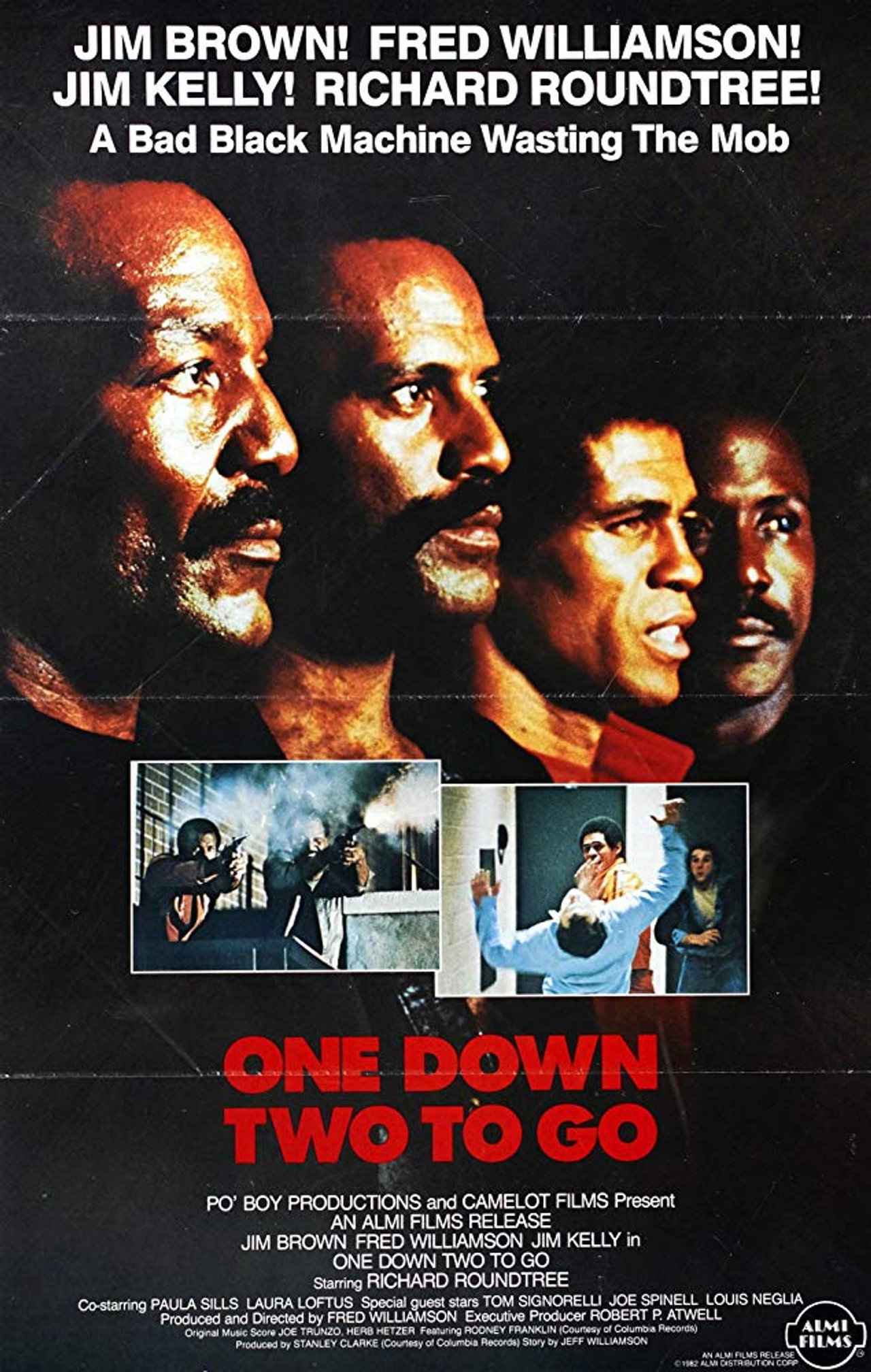 Pôster de One Down, Two to Go
