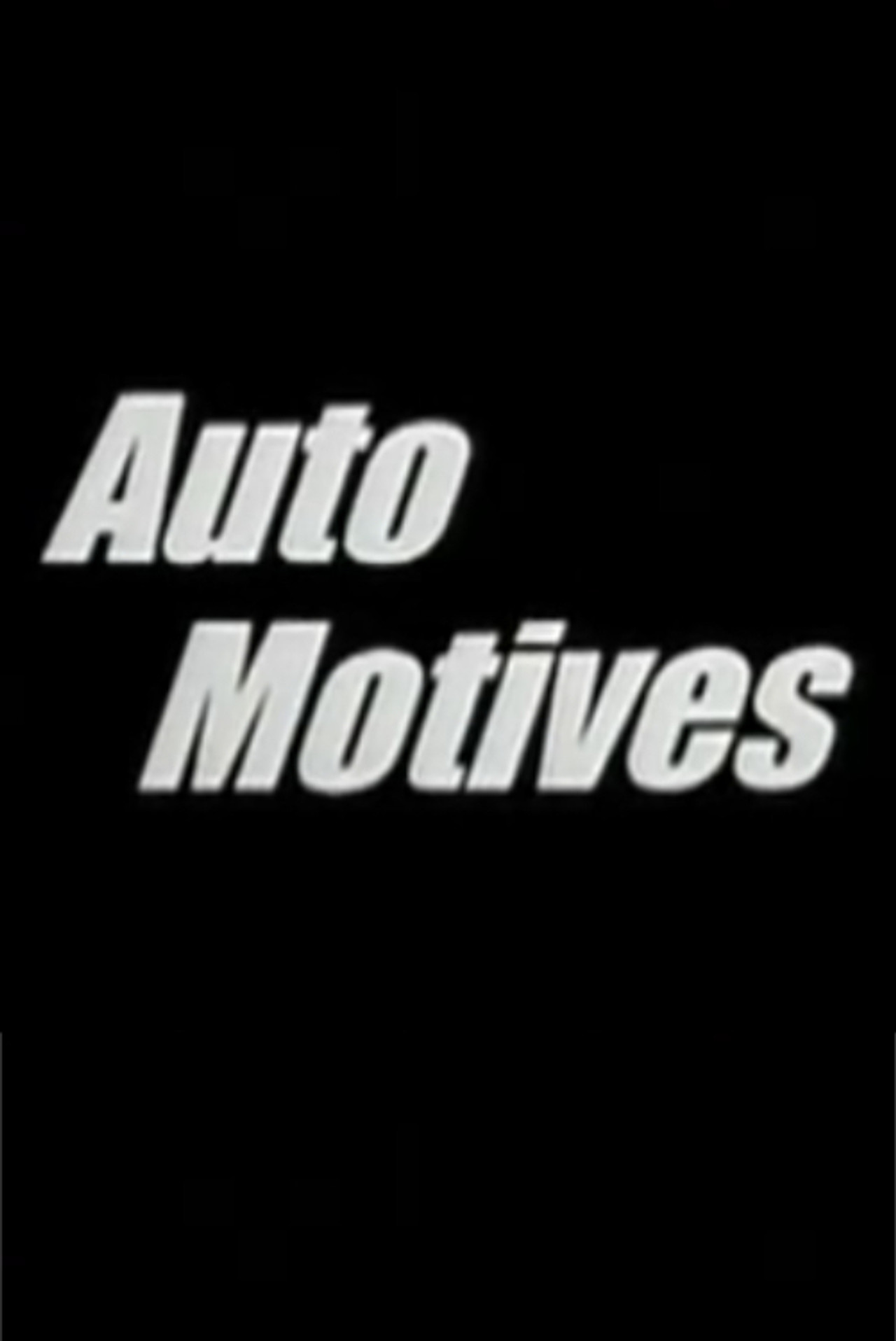 Pôster de Auto Motives