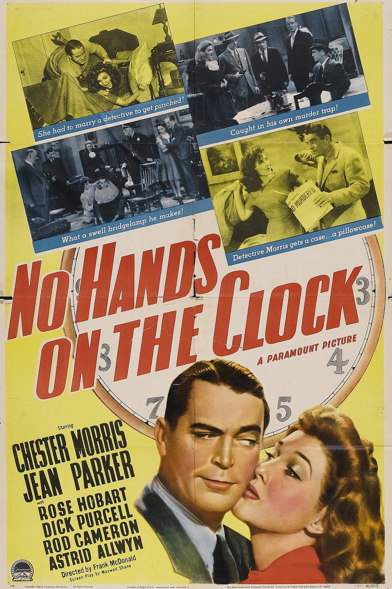 Pôster de No Hands on the Clock