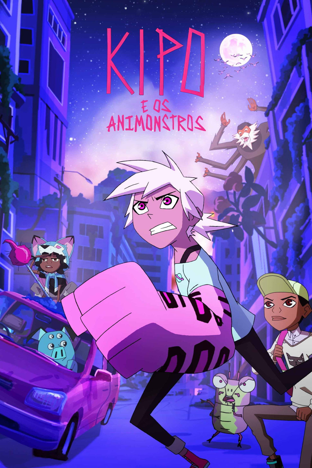 Pôster de Kipo e os Animonstros
