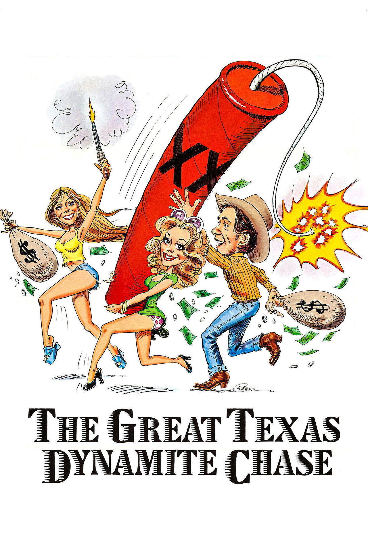 Pôster de The Great Texas Dynamite Chase
