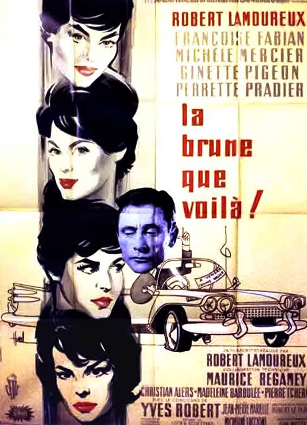Pôster de La Brune que voilà