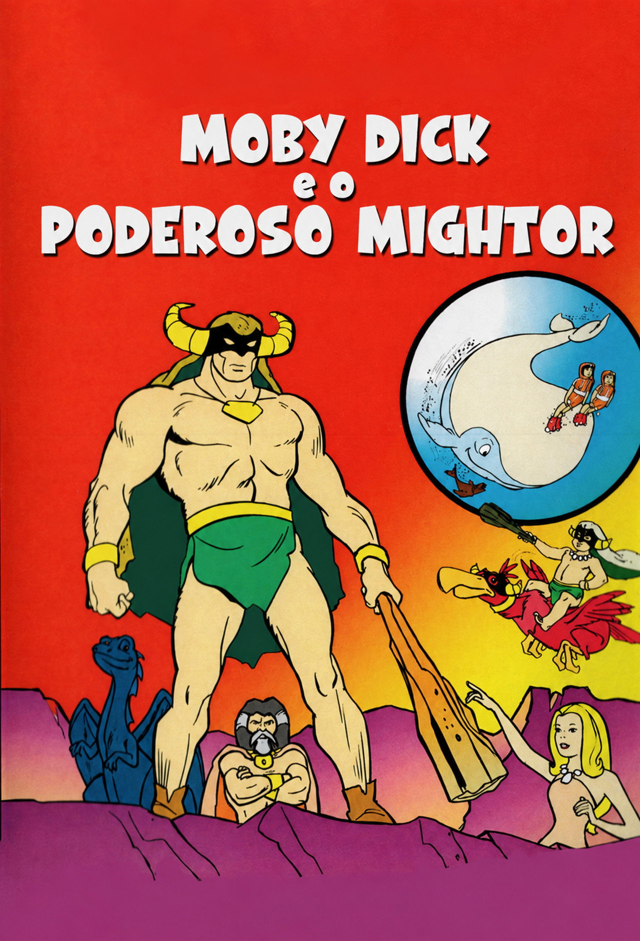 Pôster de Moby Dick e o Poderoso Mightor