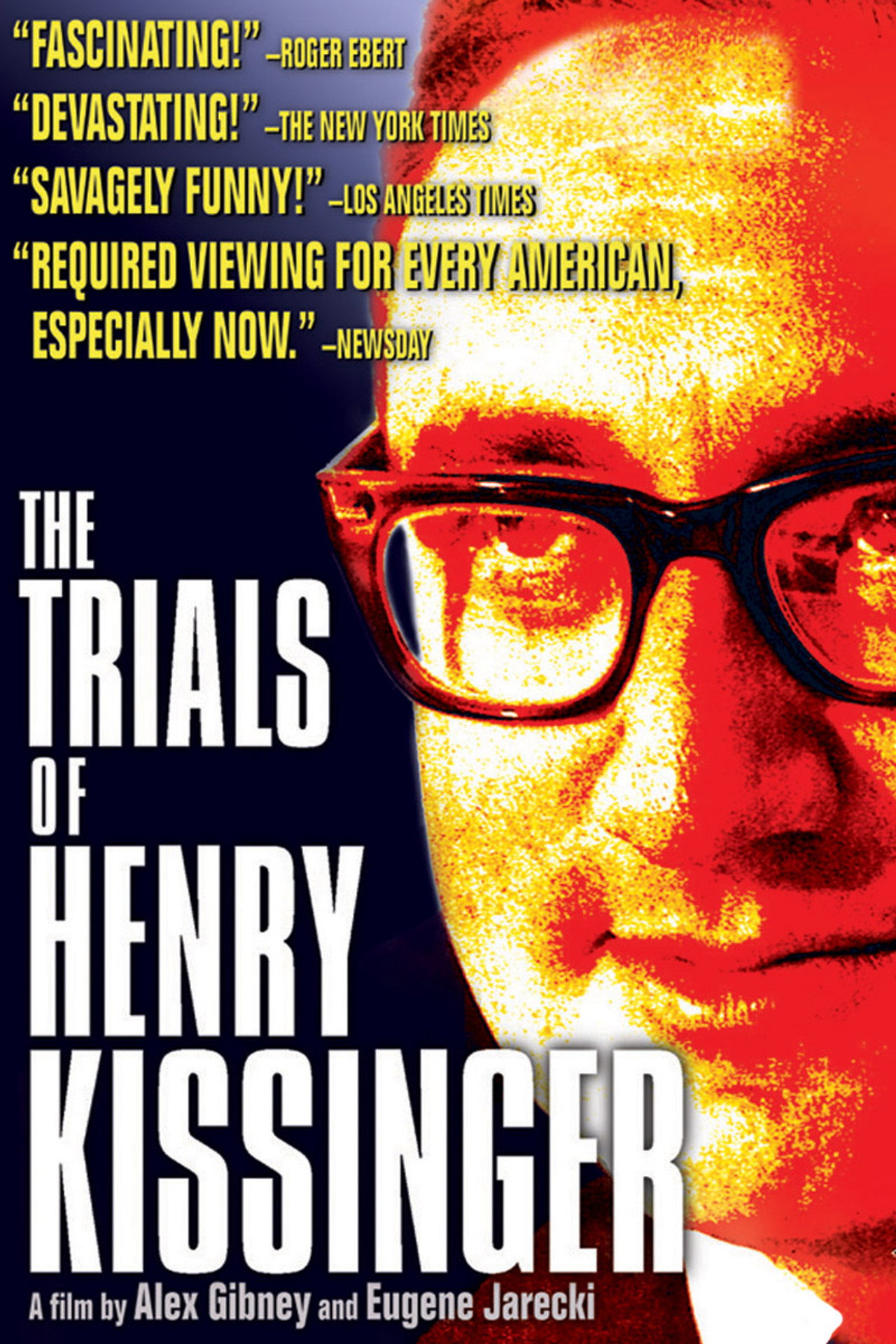 Pôster de The Trials of Henry Kissinger