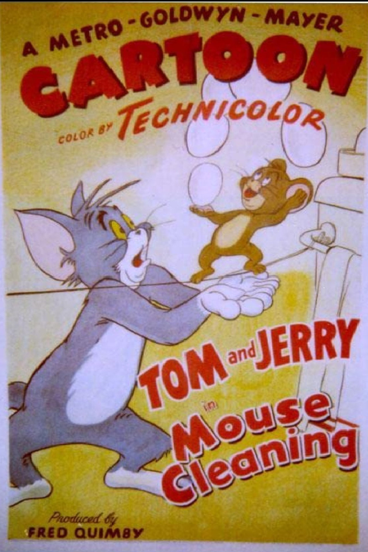 Pôster de Mouse Cleaning