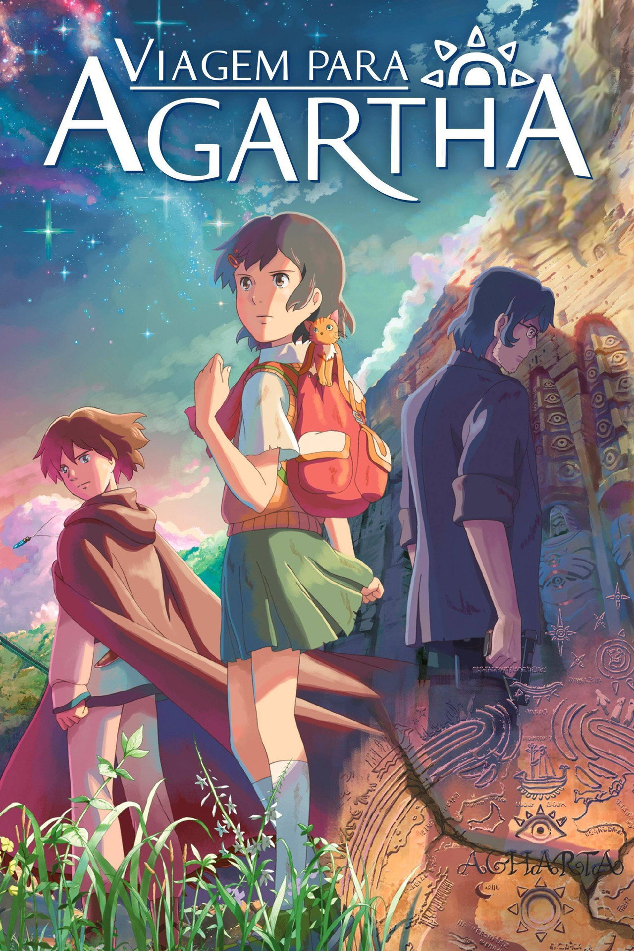 Pôster de Viagem para Agartha