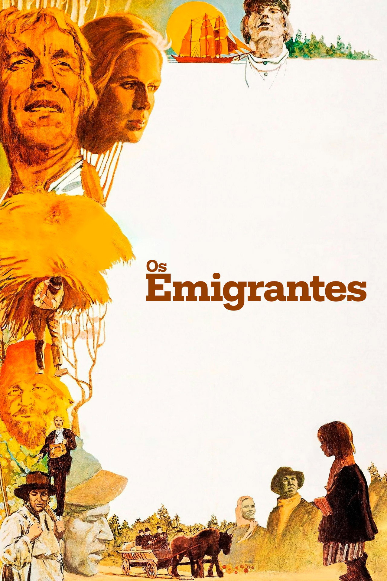 Pôster de Os Emigrantes