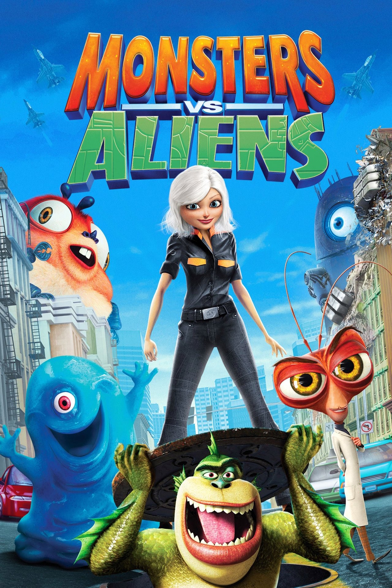Pôster de Monsters vs Aliens
