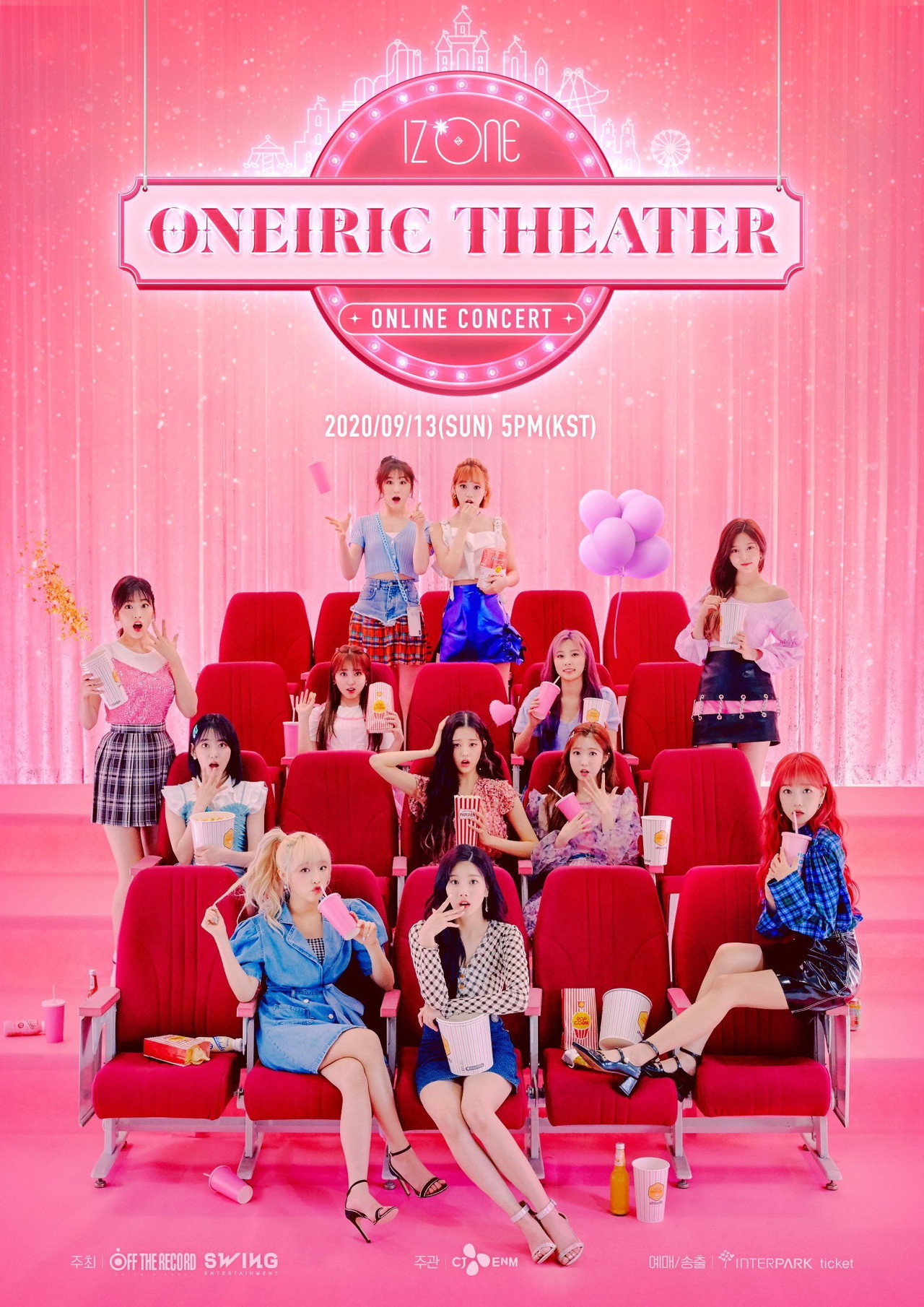 Pôster de IZ*ONE ONLINE CONCERT [ONEIRIC THEATER]