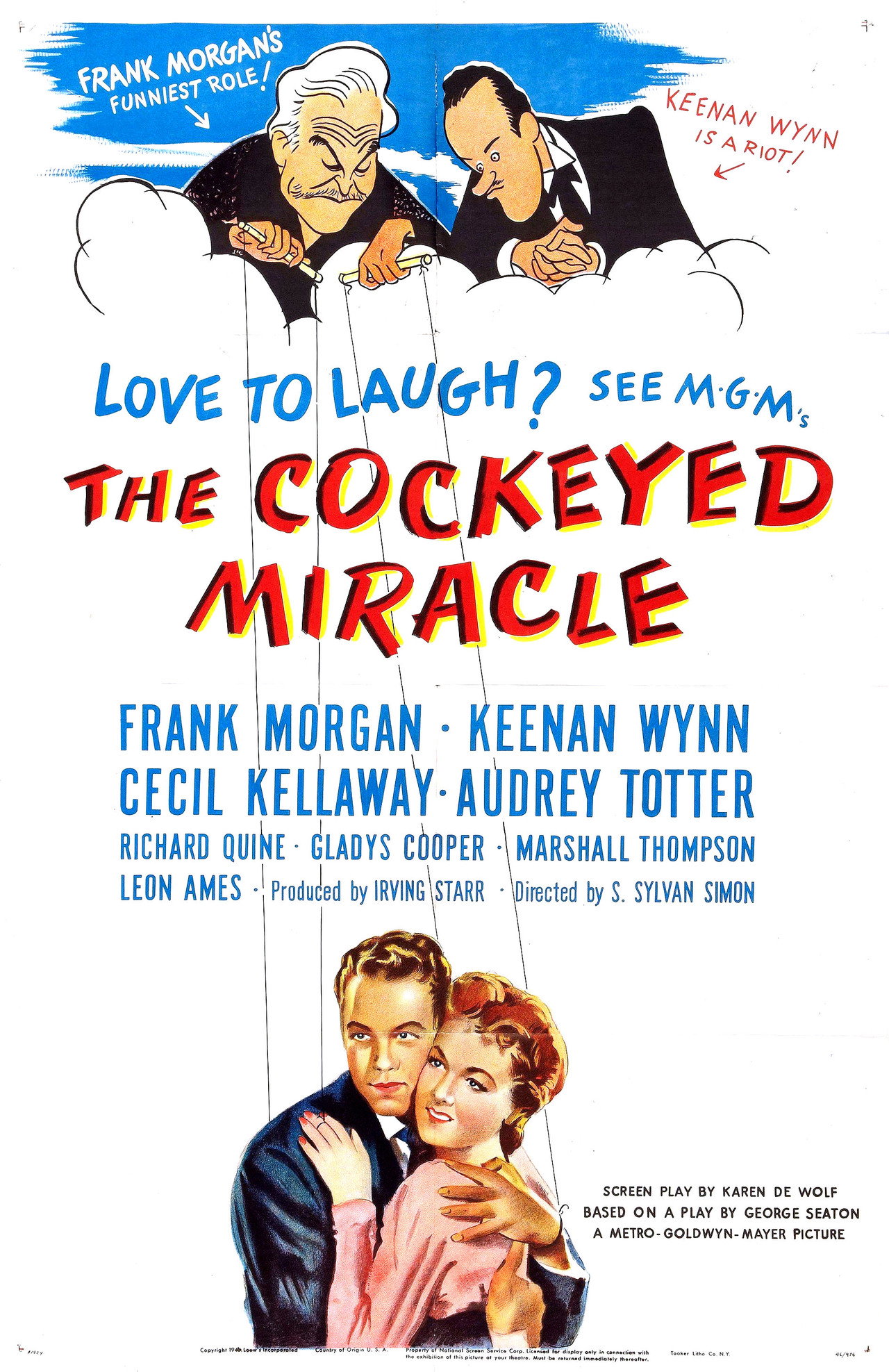 Pôster de The Cockeyed Miracle