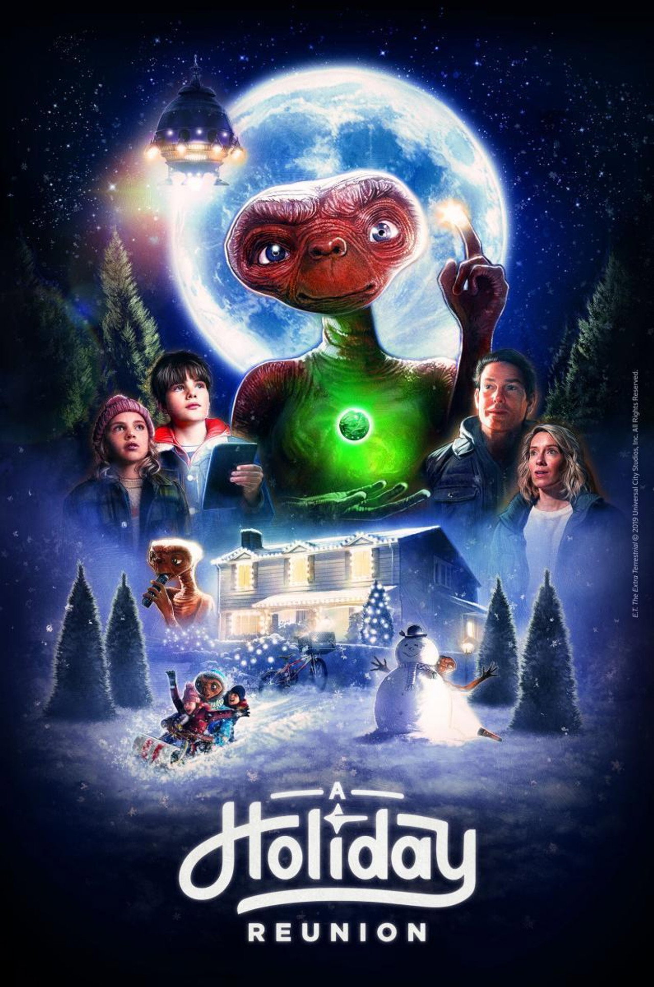 Pôster de E.T.: A Holiday Reunion