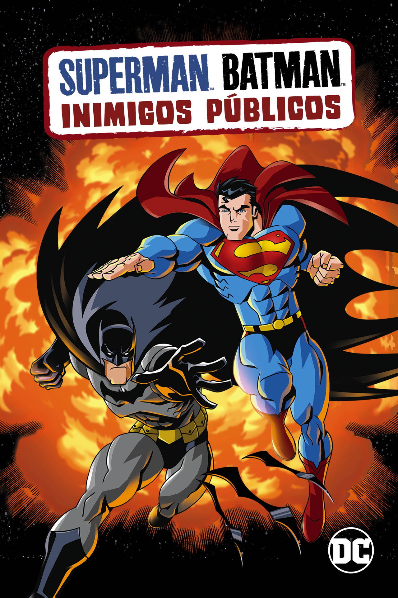 Pôster de Superman & Batman: Inimigos Públicos