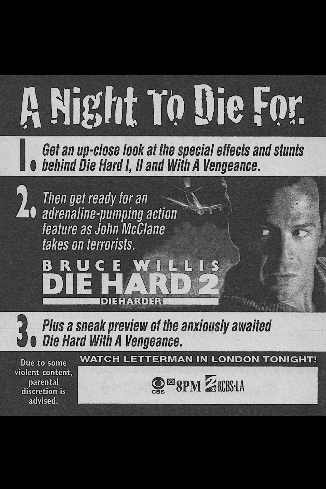 Pôster de A Night to Die For