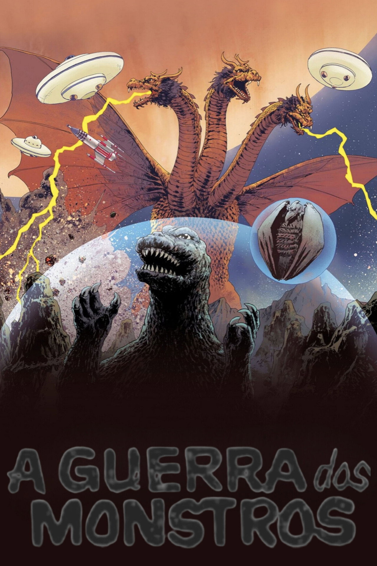 Pôster de A Guerra dos Monstros